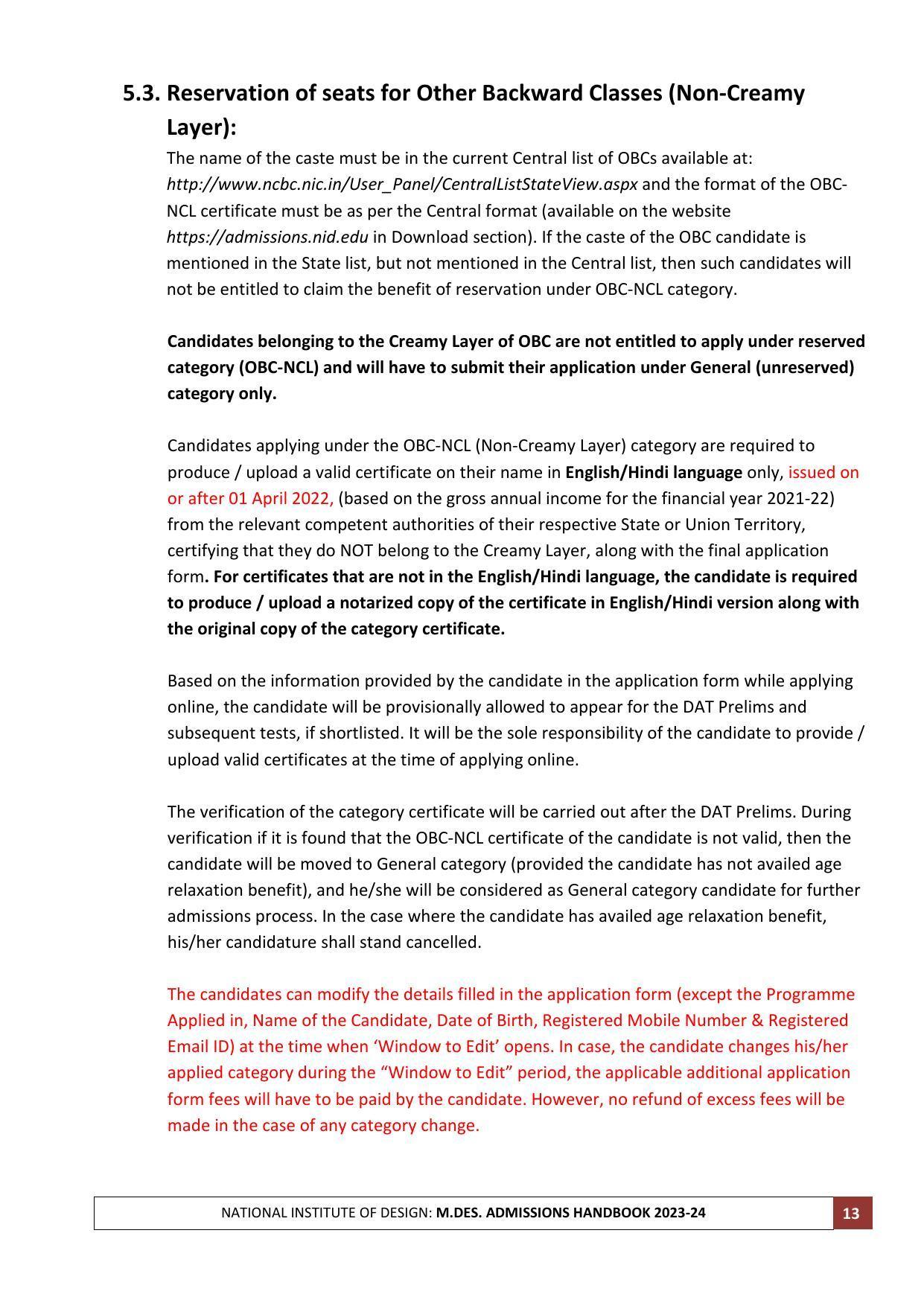 NID Entrance Exam (M.Des) - Page 13