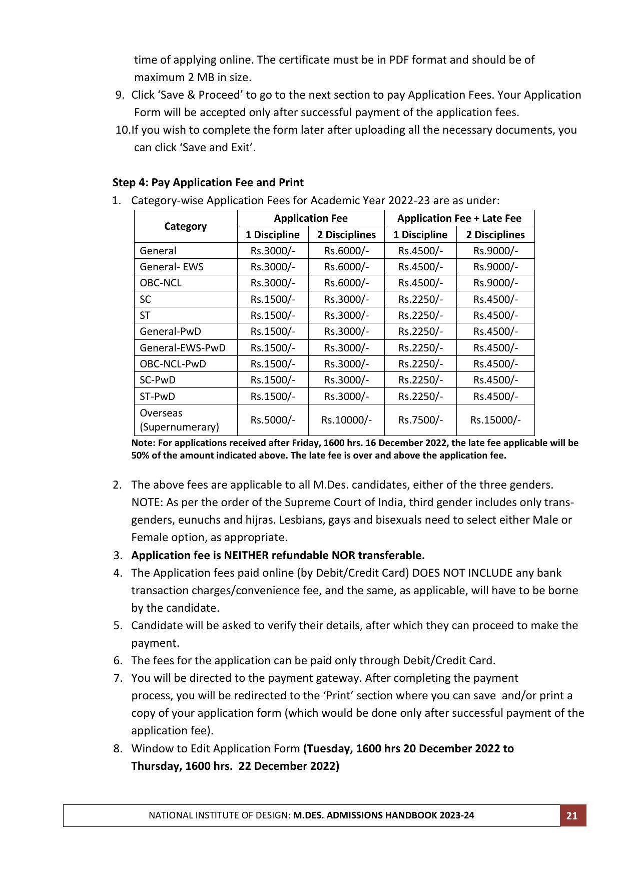 NID Entrance Exam (M.Des) - Page 21