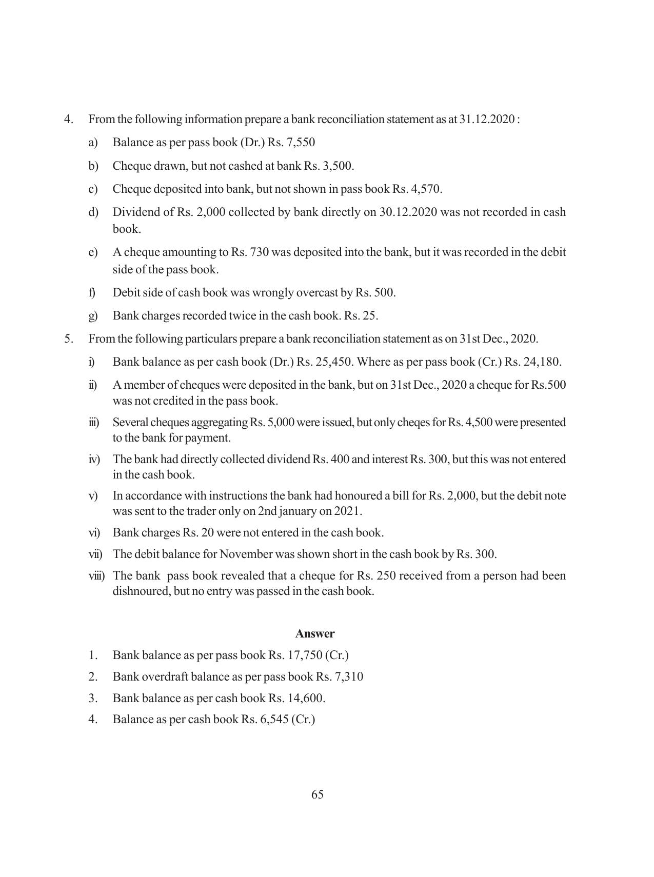 Tripura Board Class 11 Hishab Shastra Part-I & II Bengali Version Workbooks - Page 69