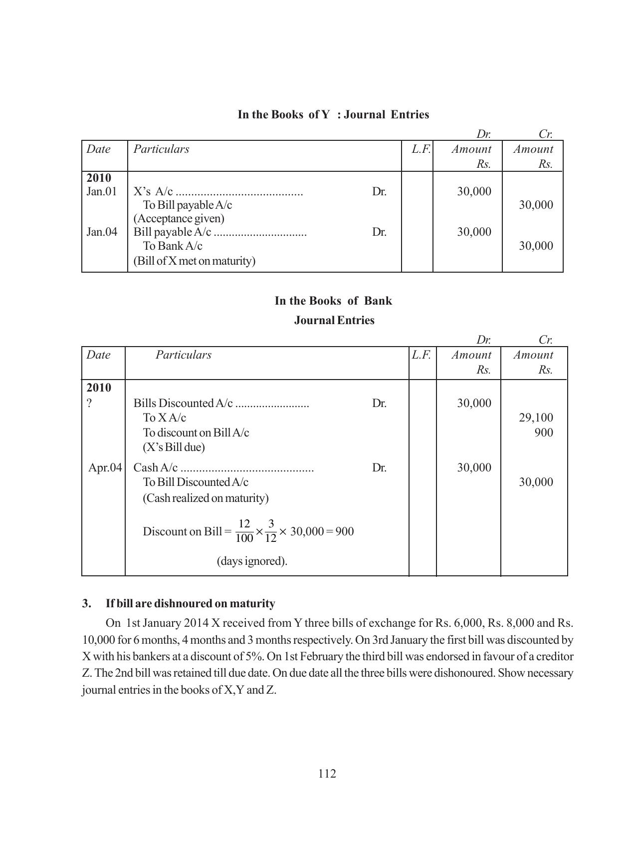 Tripura Board Class 11 Hishab Shastra Part-I & II Bengali Version Workbooks - Page 116
