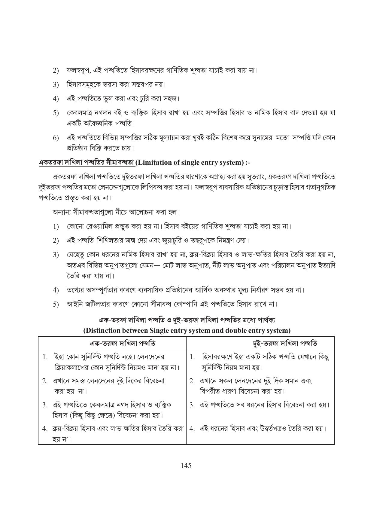 Tripura Board Class 11 Hishab Shastra Part-I & II Bengali Version Workbooks - Page 149