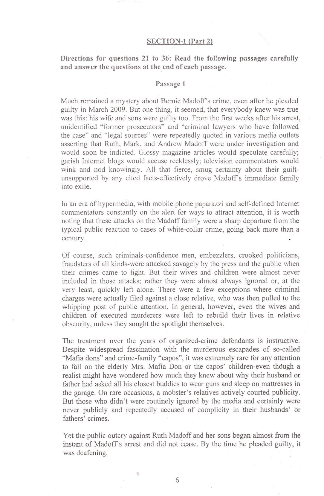 IIFT 2014 Question Paper - Page 8