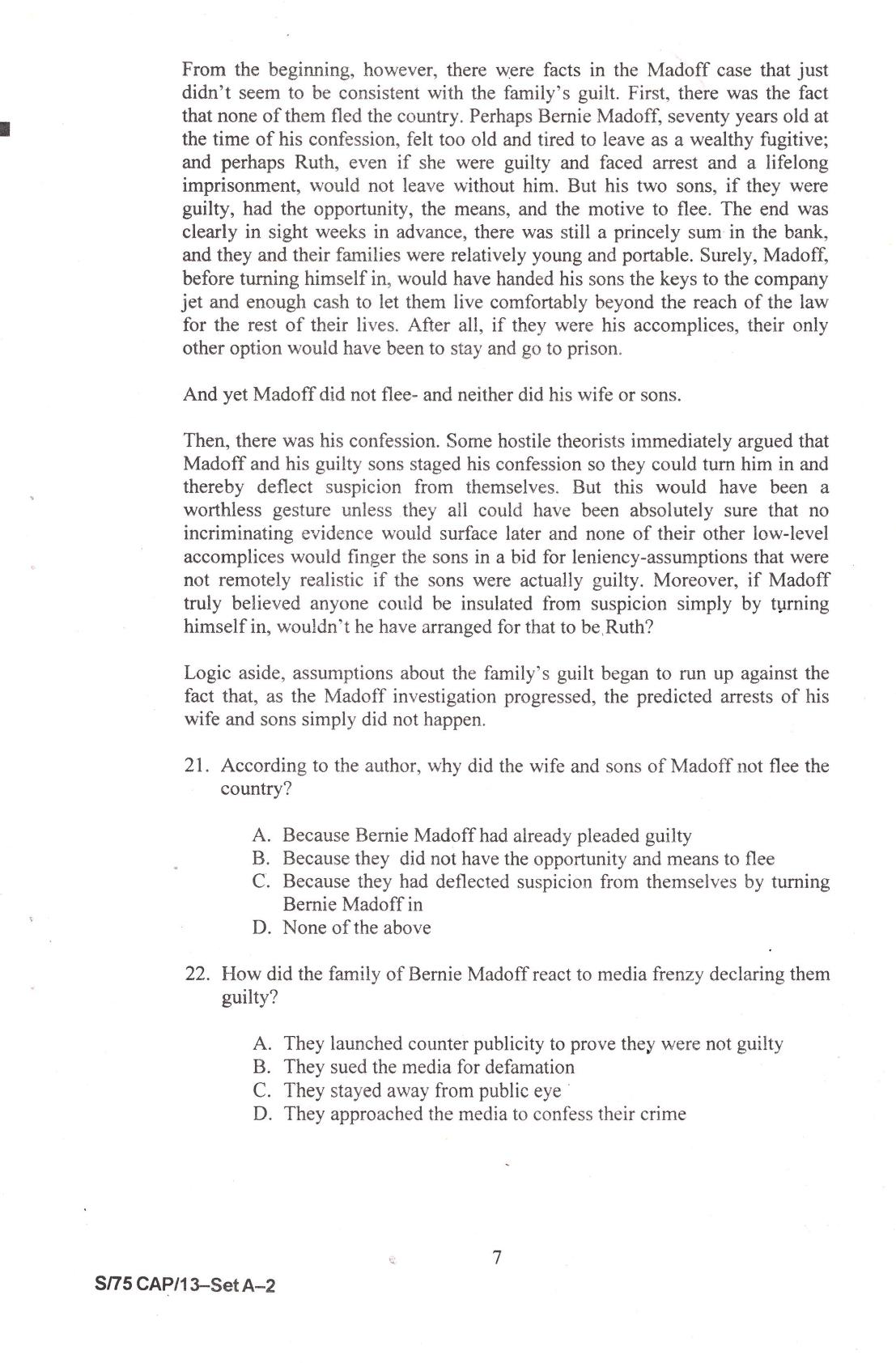 IIFT 2014 Question Paper - Page 9
