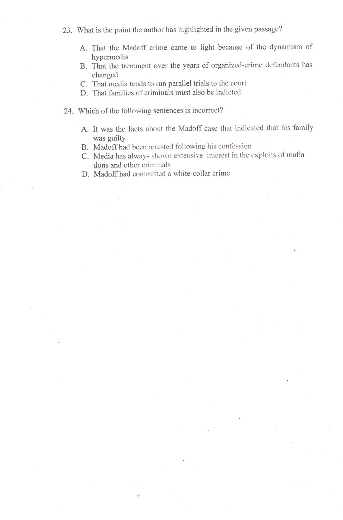 IIFT 2014 Question Paper - Page 10