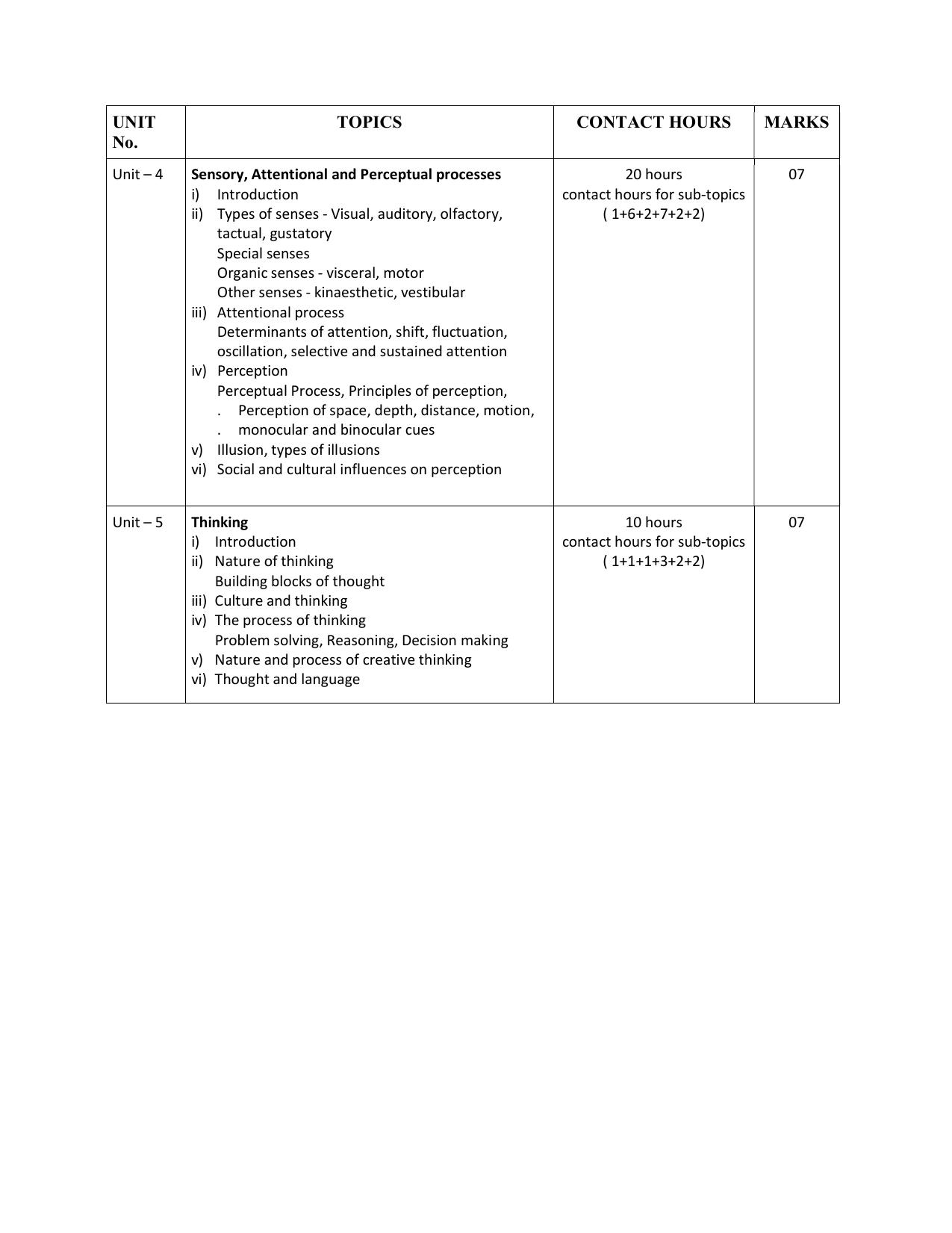 WBCHSE Class 11 & 12 Syllabus for Psychology (PSYC) (SET III) - Page 3