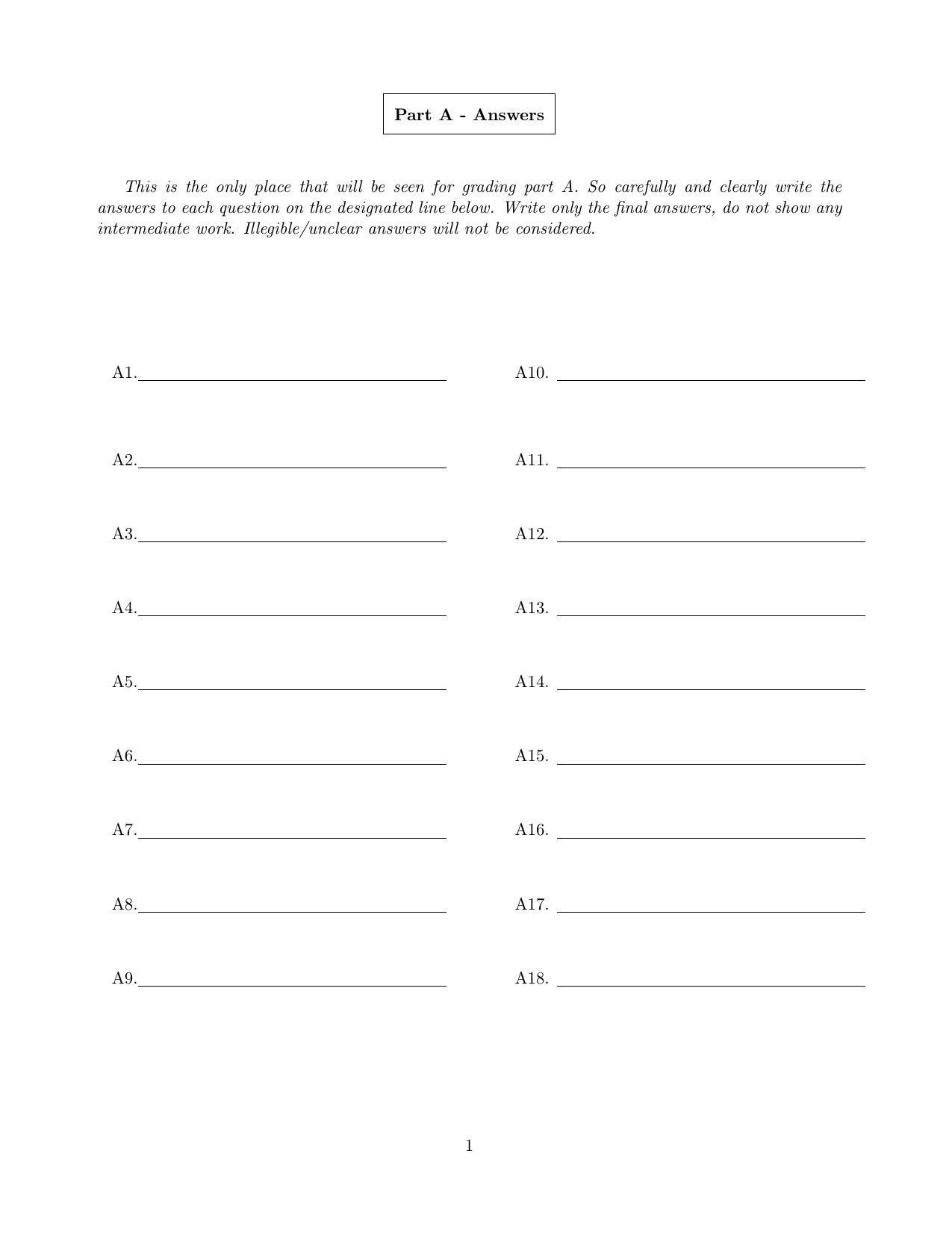 CMI Entrance Exam 2019 Question Paper MSc Data Science - Page 3