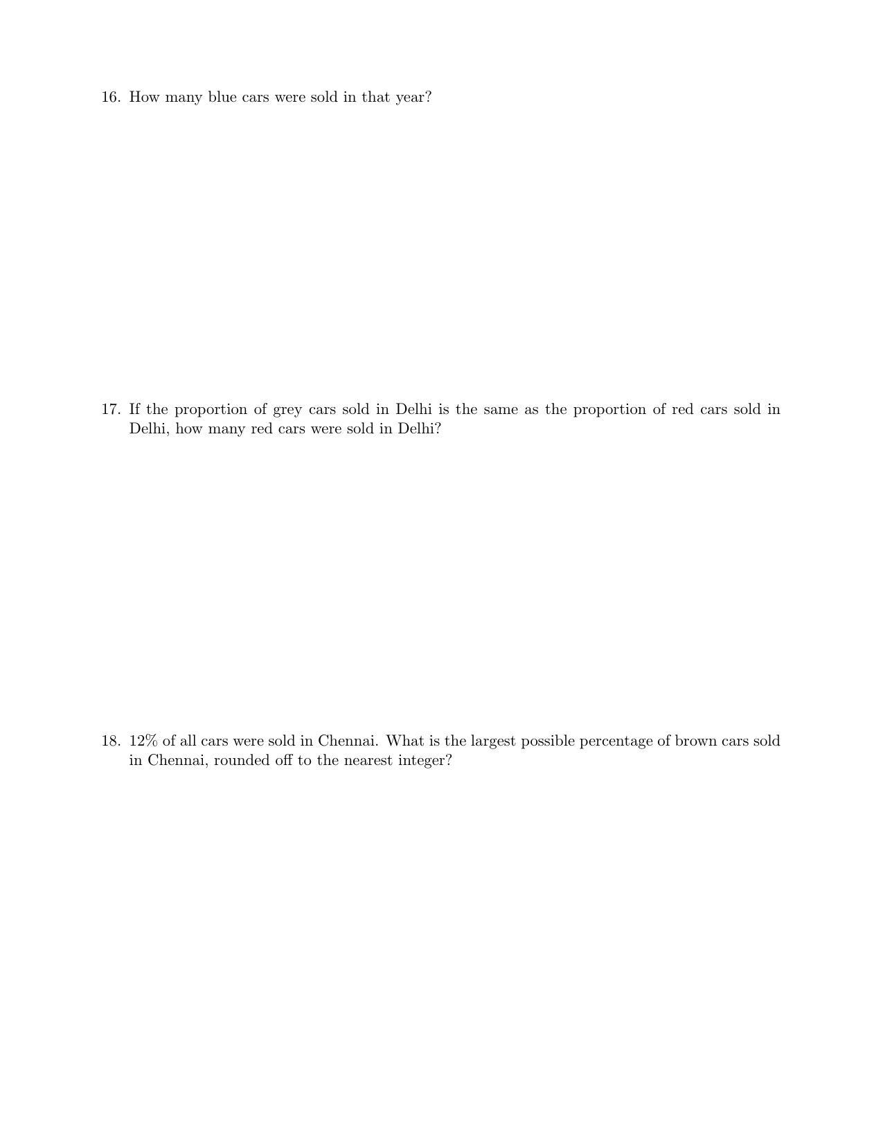 CMI Entrance Exam 2019 Question Paper MSc Data Science - Page 18
