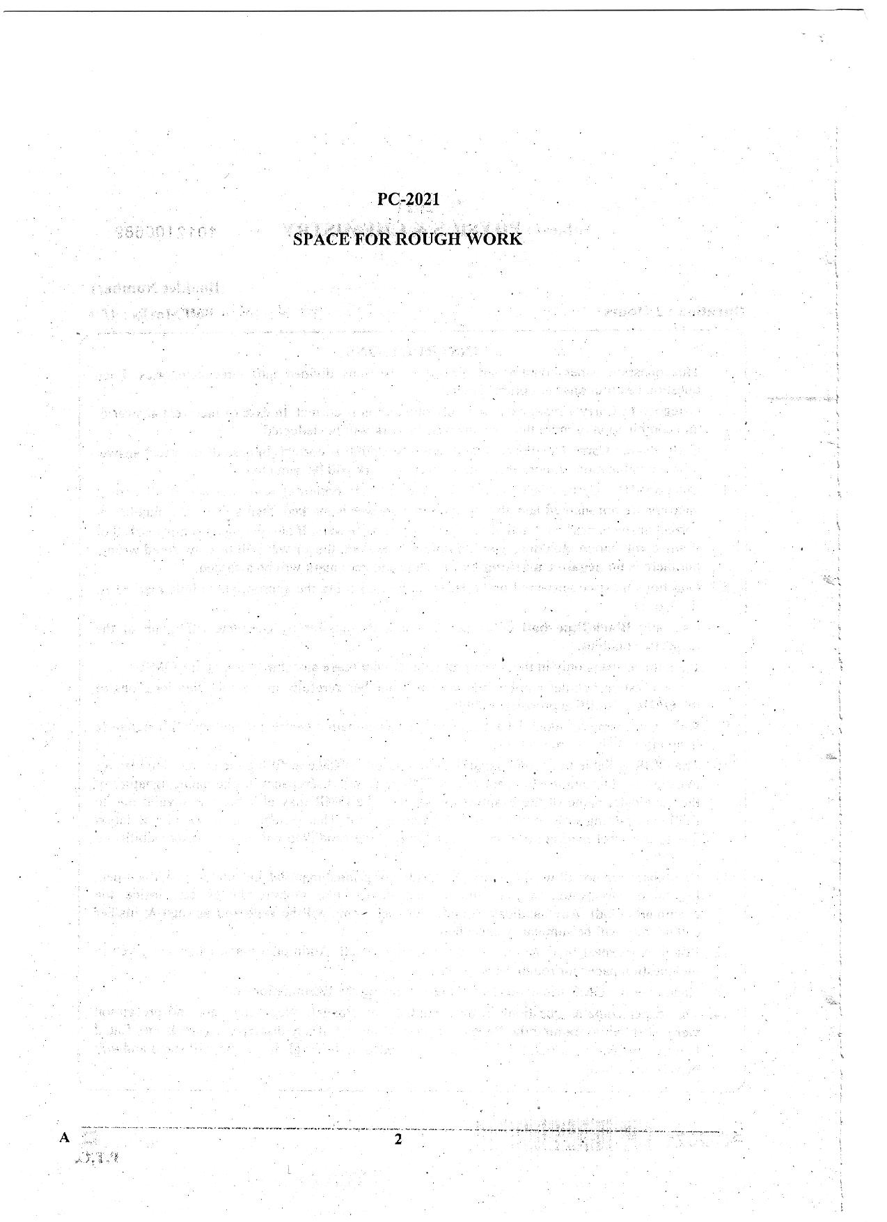 WBJEE 2021 Physics & Chemistry Paper - Page 2