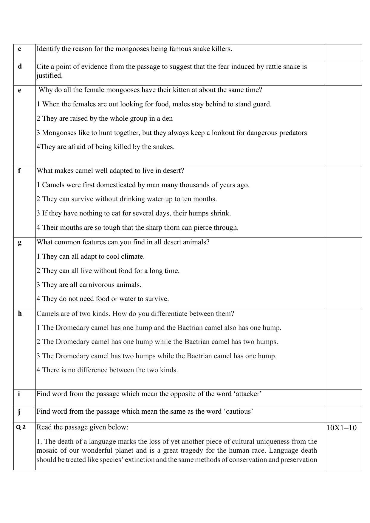 Edudel Class 12 English Sample Question Paper - Page 2