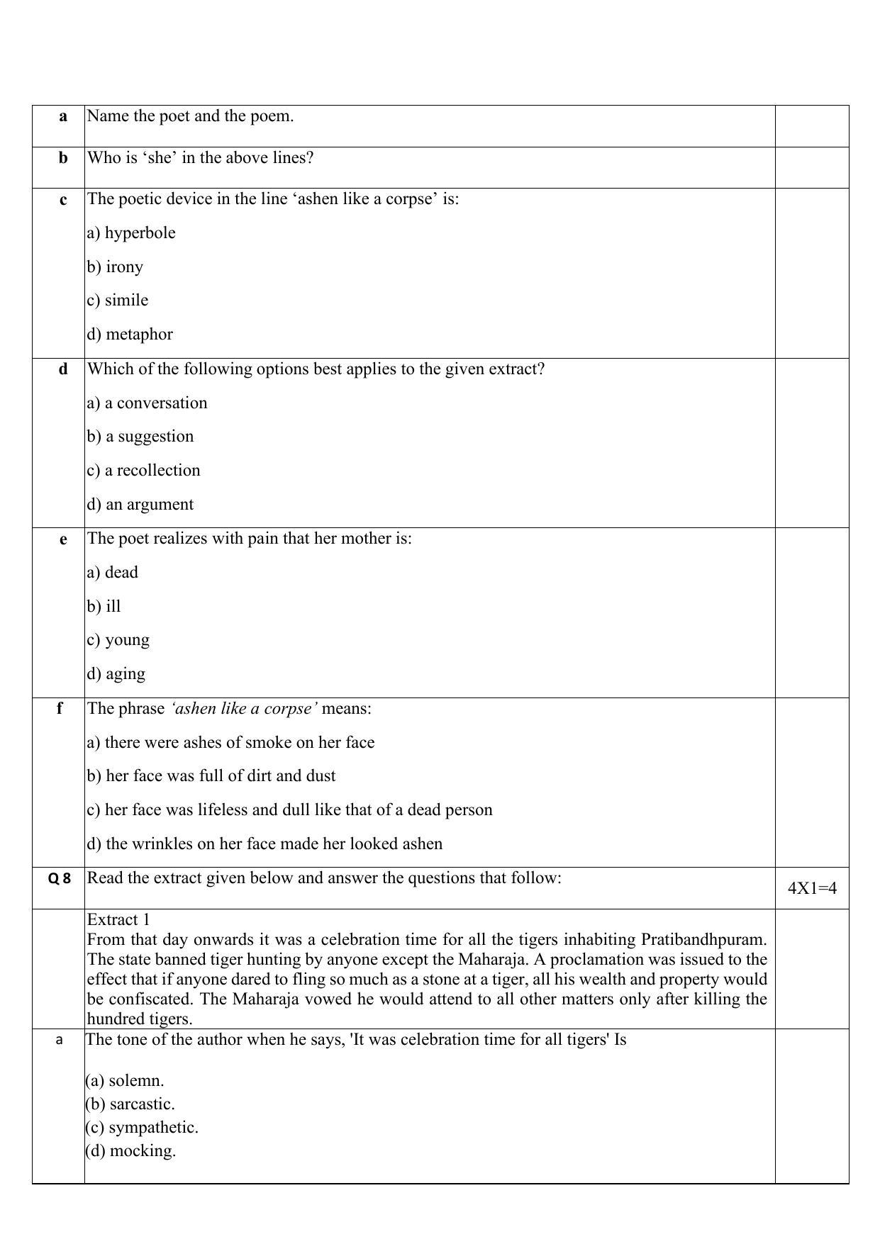 Edudel Class 12 English Sample Question Paper - Page 7