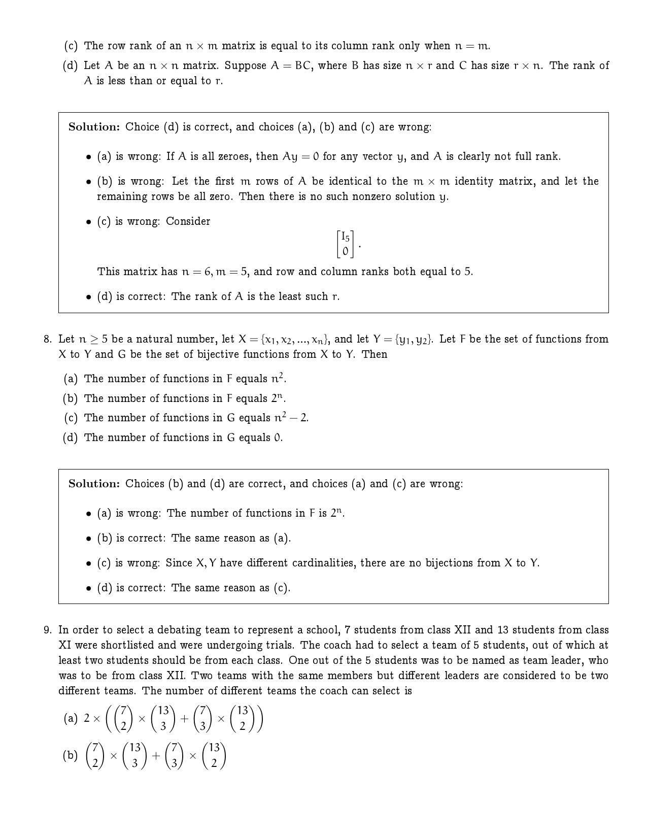 CMI Entrance Exam 2022 Solutions MSc Data Science - Page 5