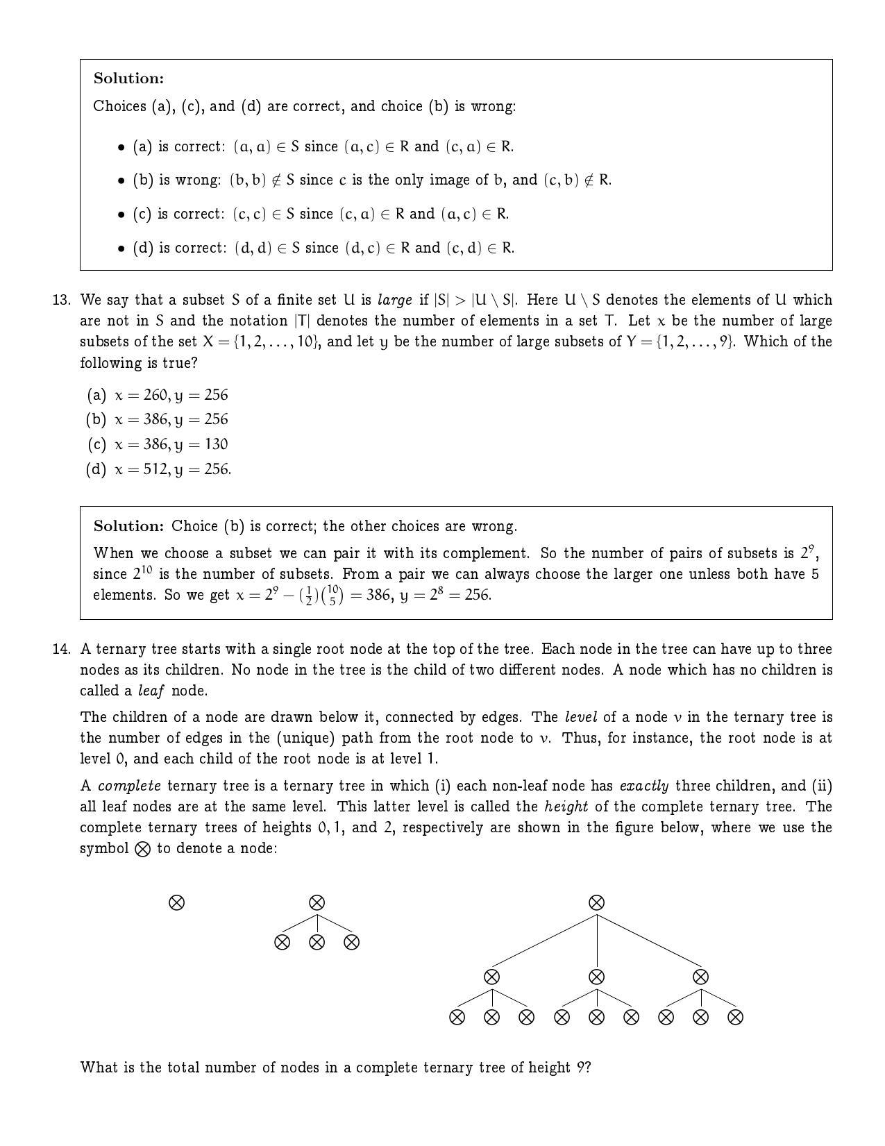 CMI Entrance Exam 2022 Solutions MSc Data Science - Page 8