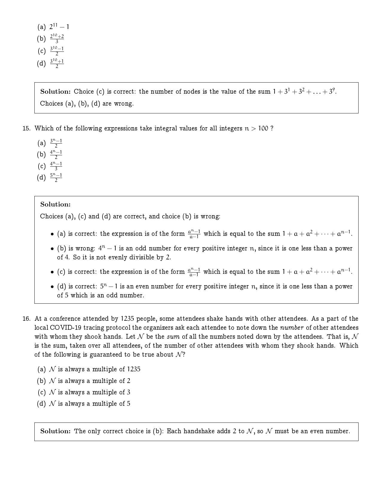 CMI Entrance Exam 2022 Solutions MSc Data Science - Page 9