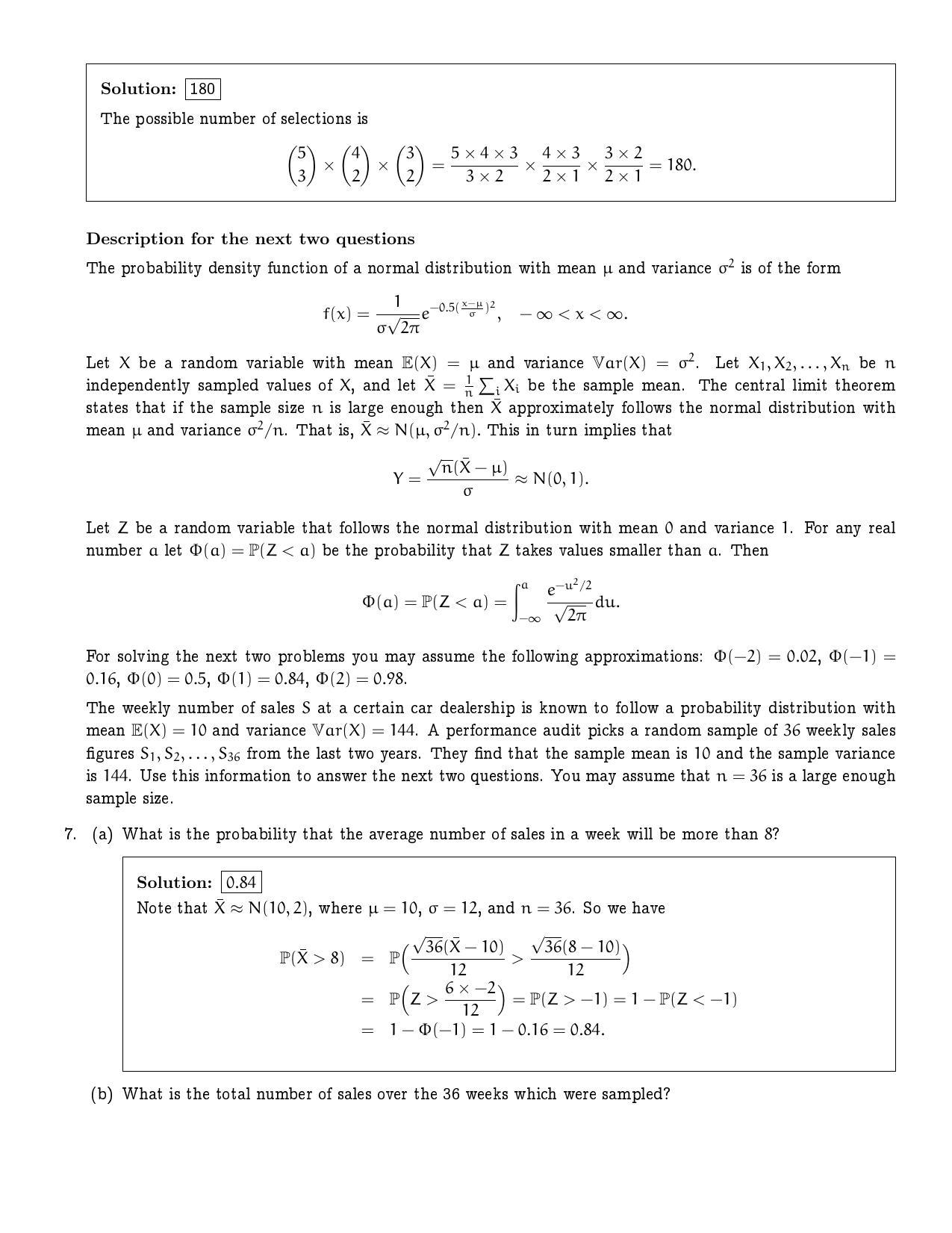 CMI Entrance Exam 2022 Solutions MSc Data Science - Page 15
