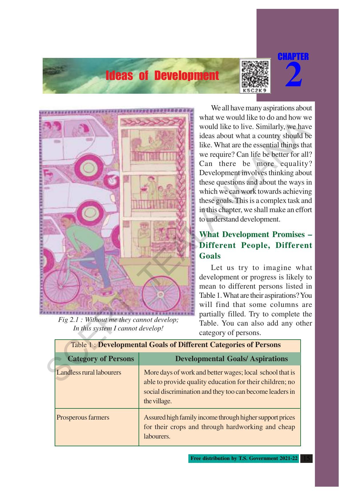 TS SCERT Class 10 Social Science (English Medium) Text Book - Page 27