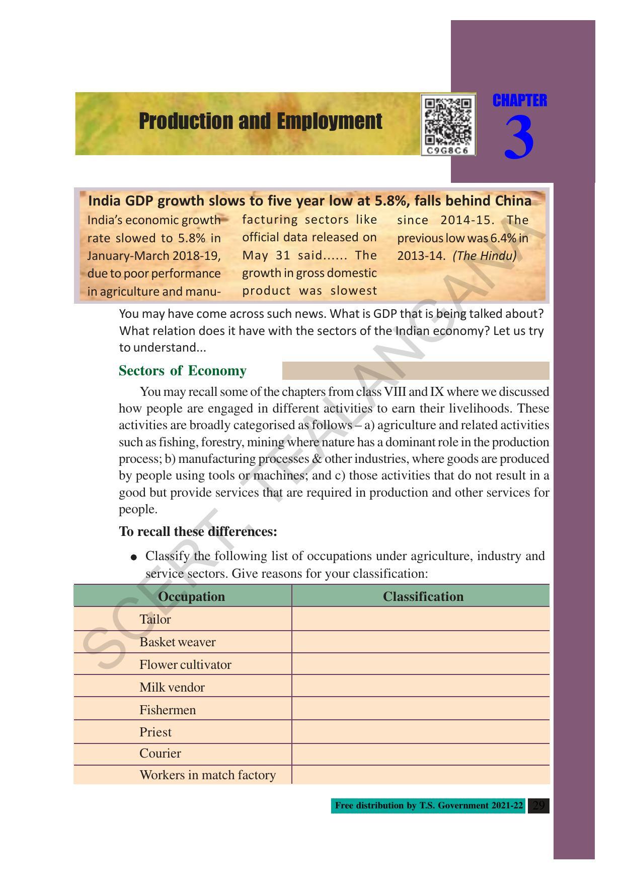 TS SCERT Class 10 Social Science (English Medium) Text Book - Page 41