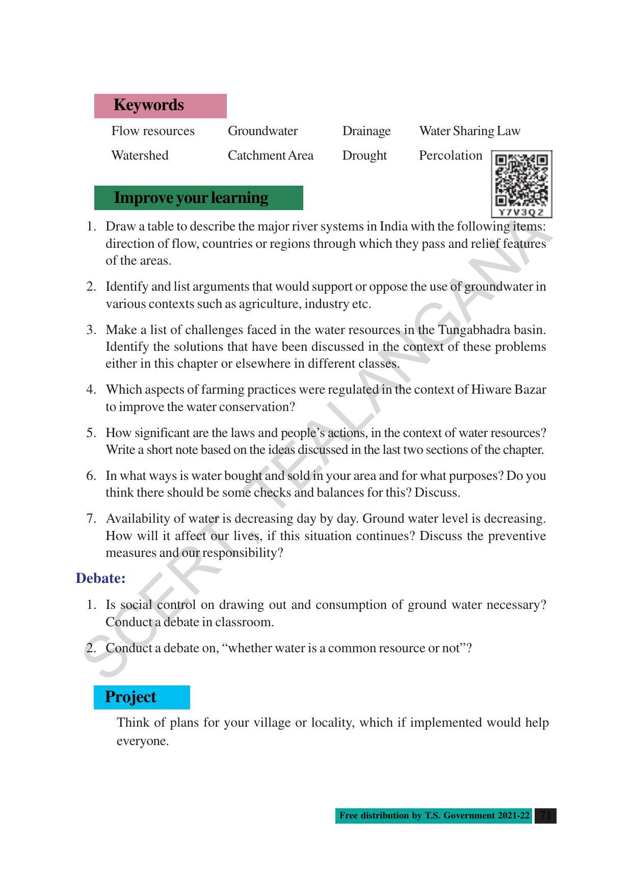 TS SCERT Class 10 Social Science (English Medium) Text Book - Page 83
