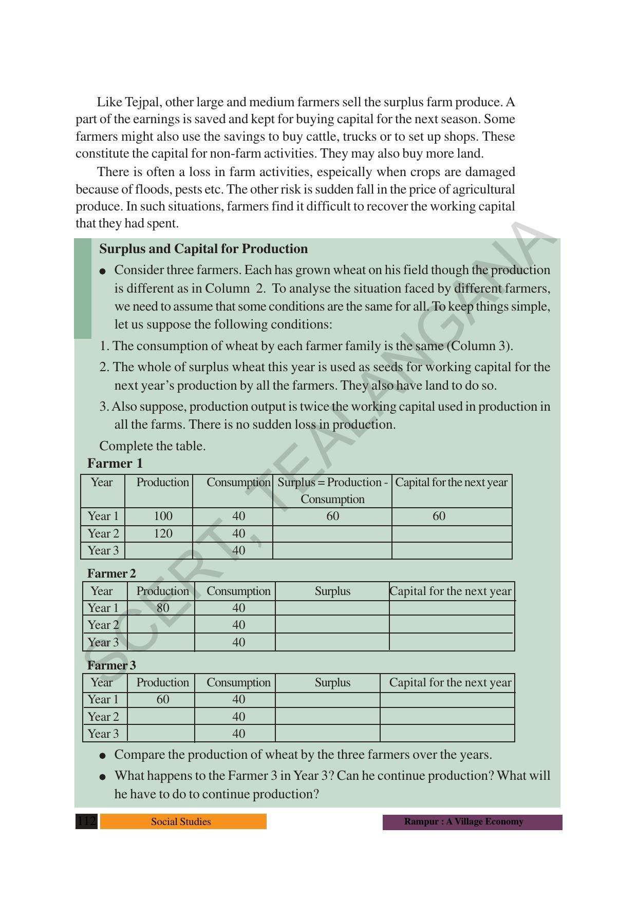 TS SCERT Class 10 Social Science (English Medium) Text Book - Page 124