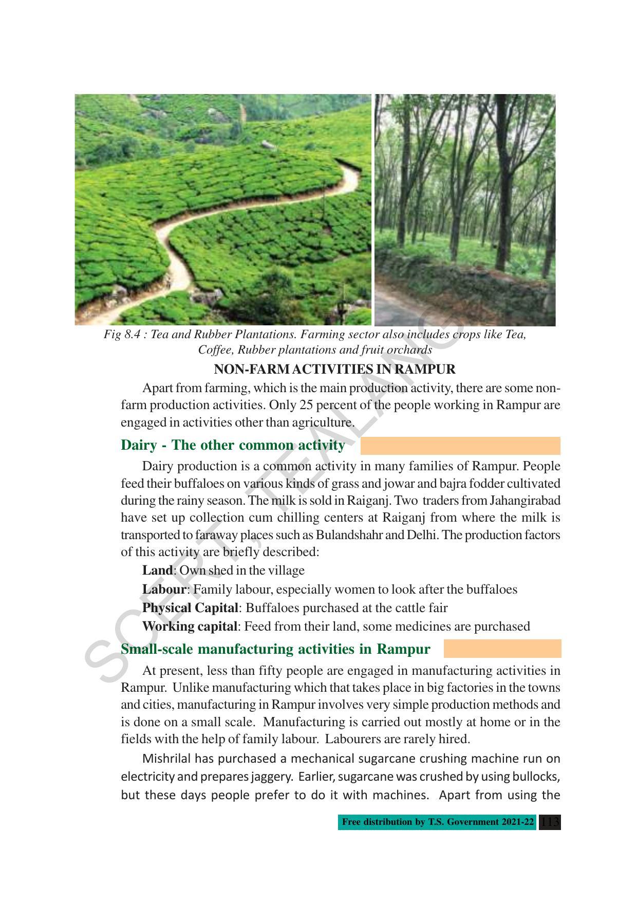 TS SCERT Class 10 Social Science (English Medium) Text Book - Page 125
