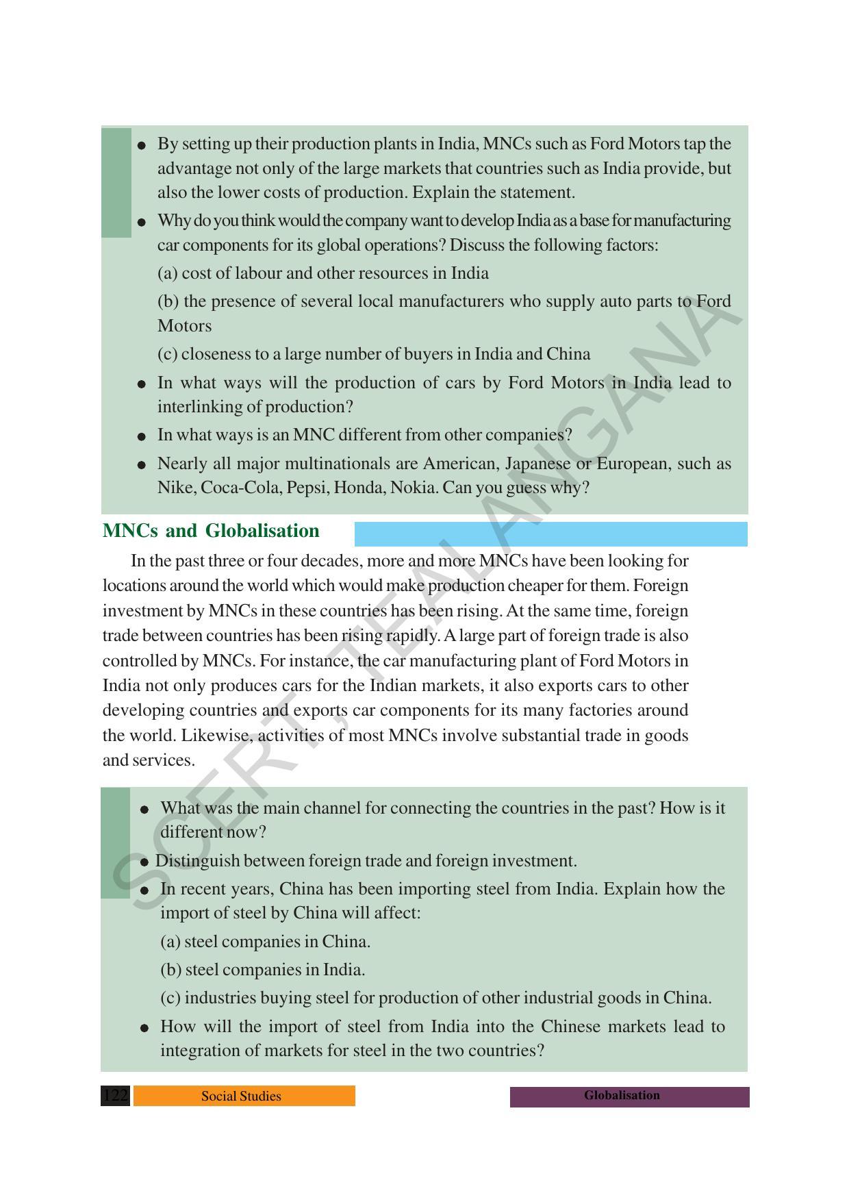 TS SCERT Class 10 Social Science (English Medium) Text Book - Page 134