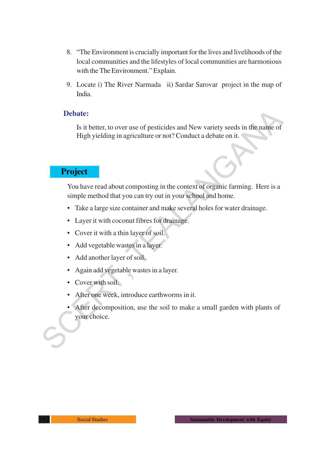 TS SCERT Class 10 Social Science (English Medium) Text Book - Page 174