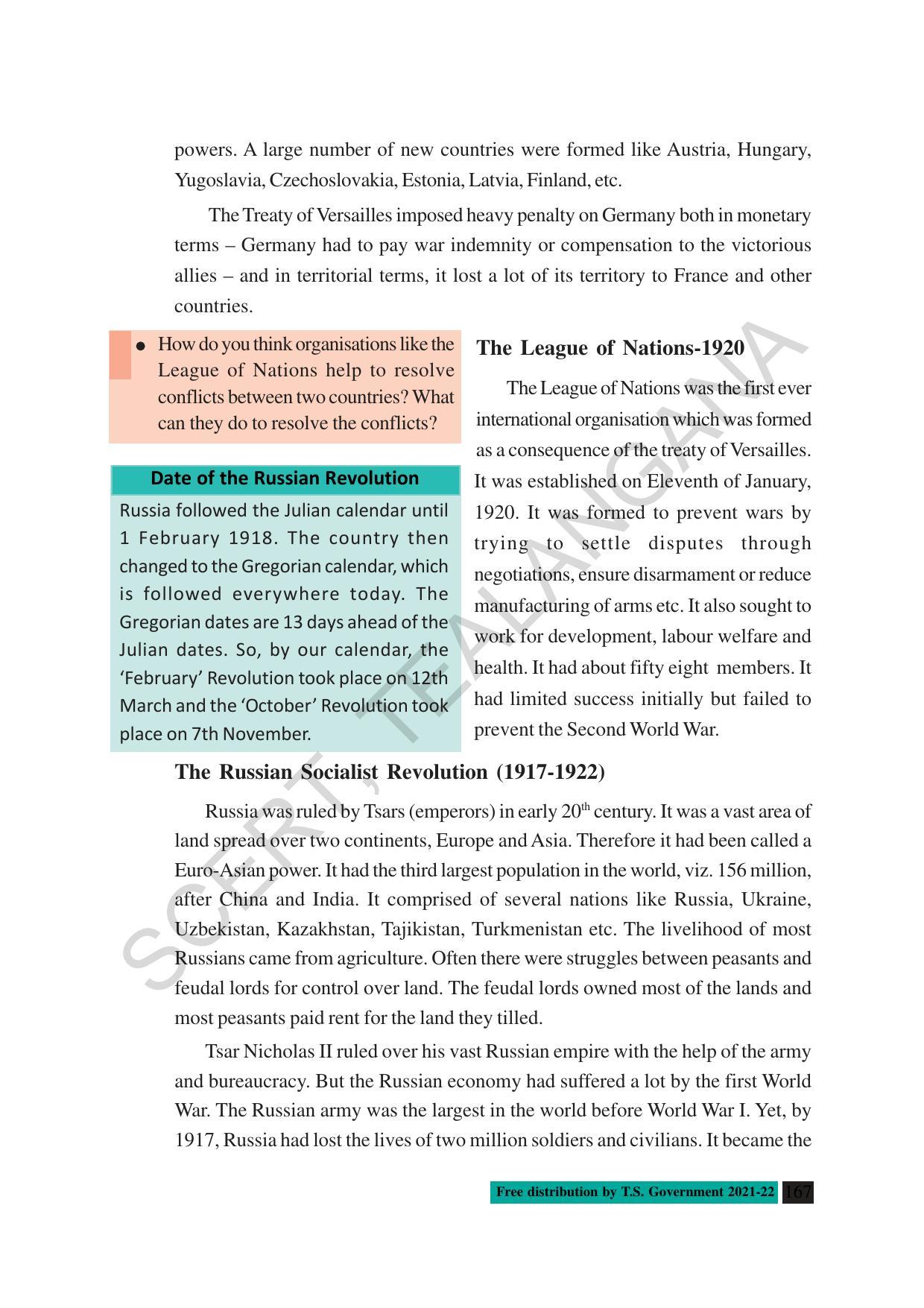 TS SCERT Class 10 Social Science (English Medium) Text Book - Page 179