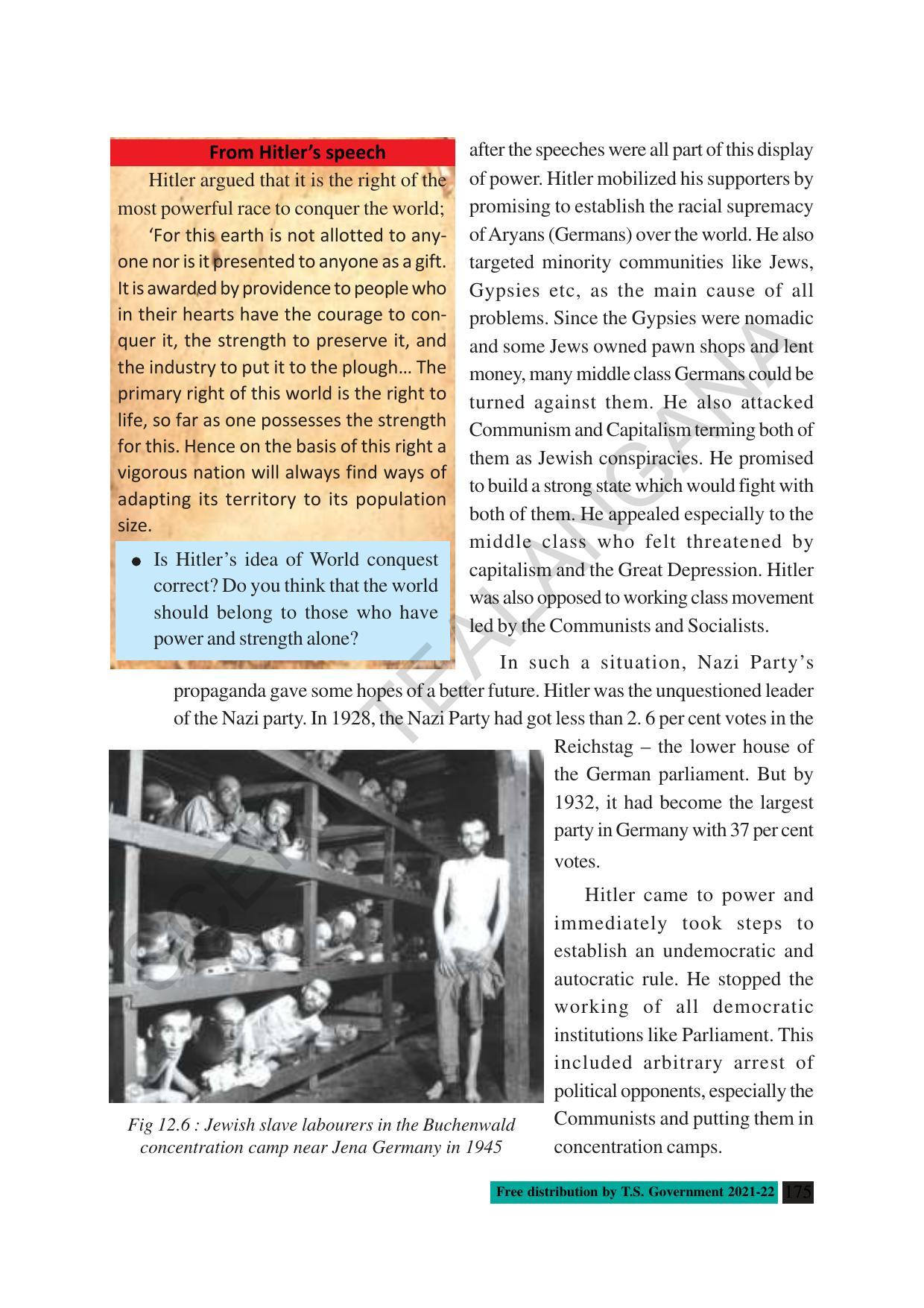 TS SCERT Class 10 Social Science (English Medium) Text Book - Page 187