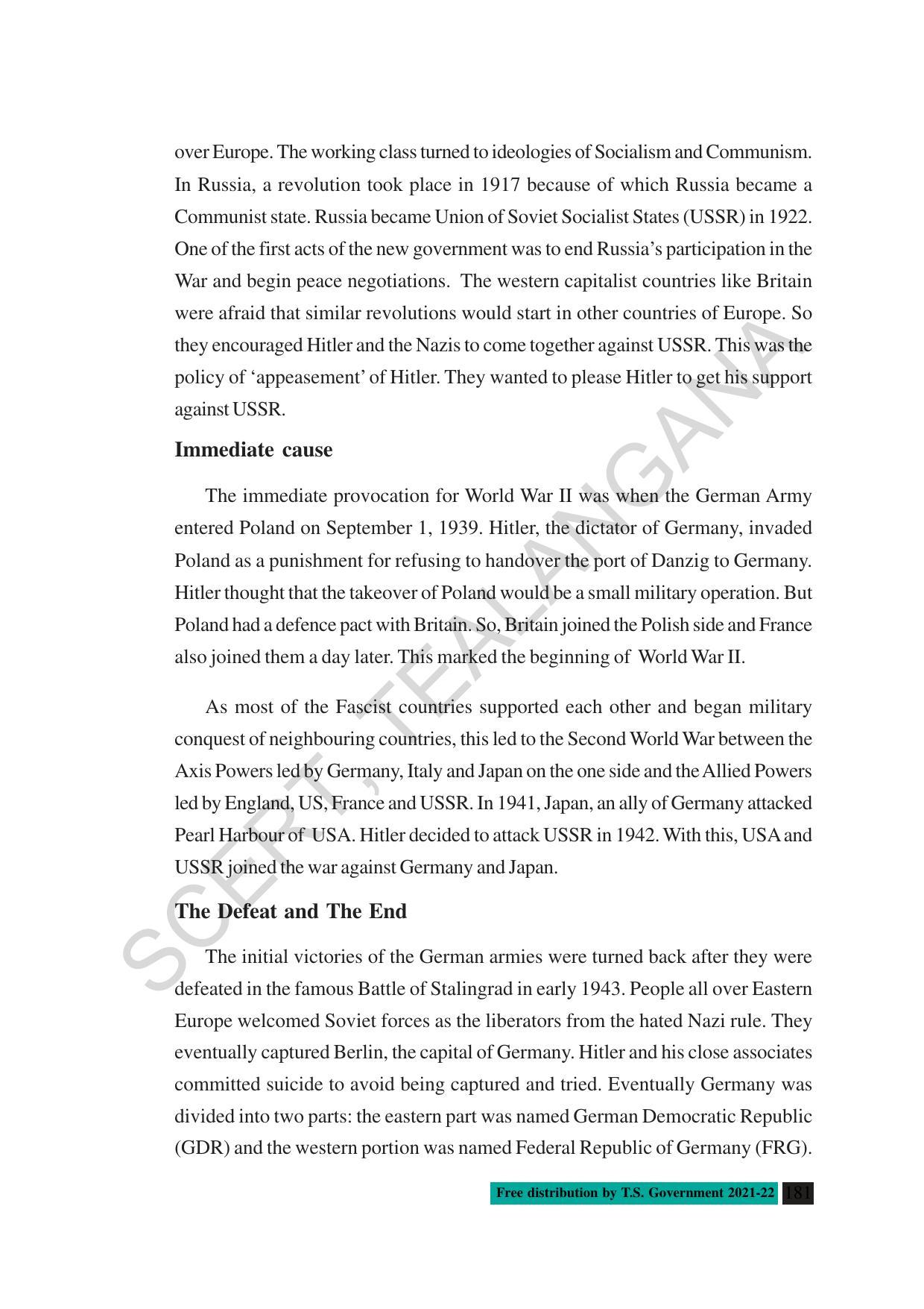 TS SCERT Class 10 Social Science (English Medium) Text Book - Page 193