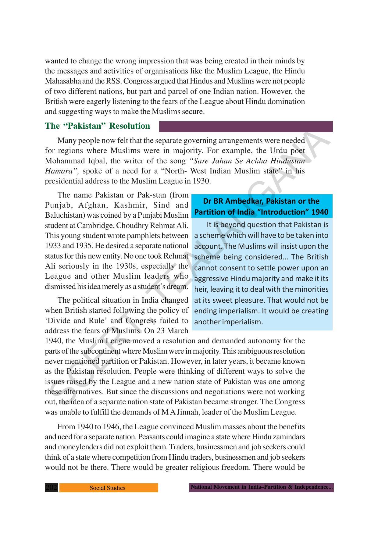 TS SCERT Class 10 Social Science (English Medium) Text Book - Page 214