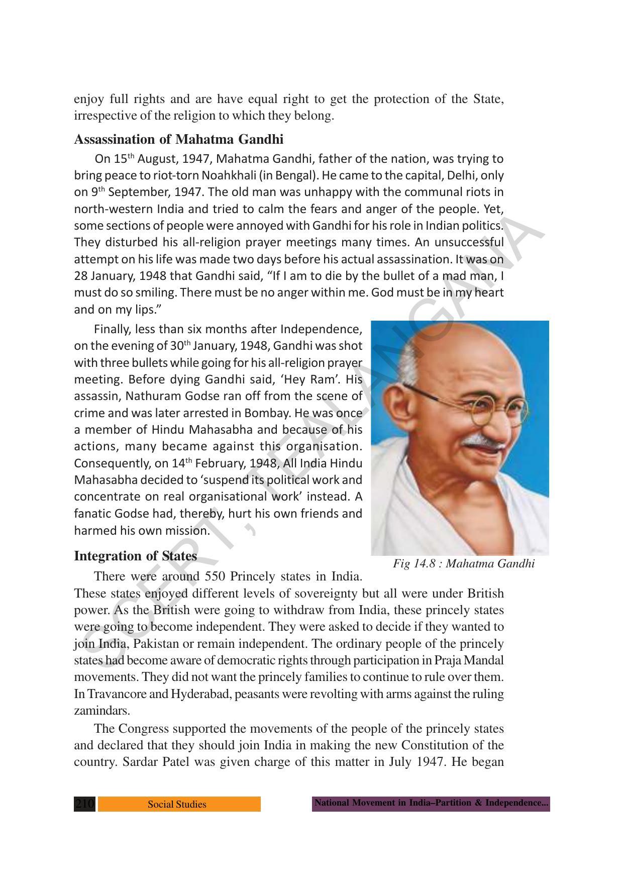 TS SCERT Class 10 Social Science (English Medium) Text Book - Page 222