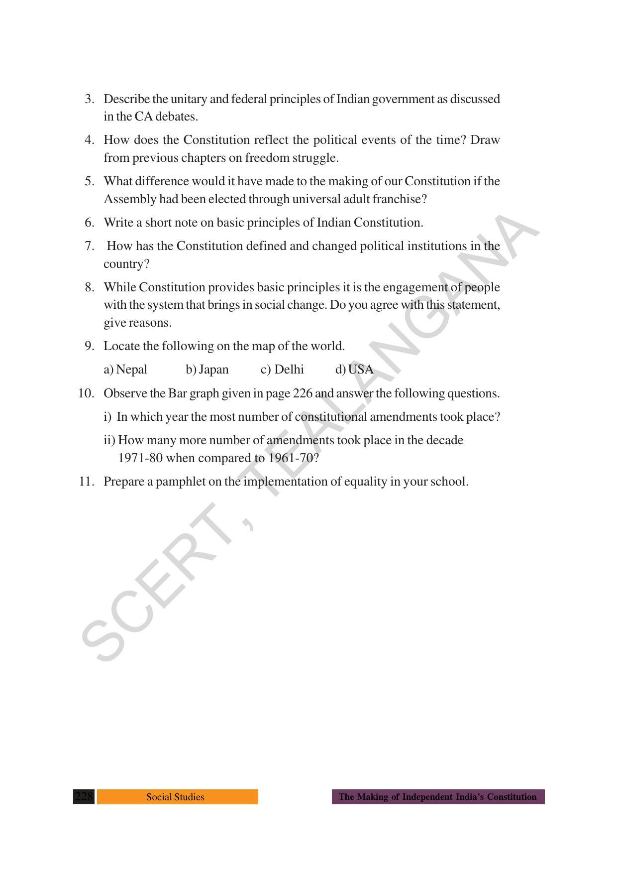 TS SCERT Class 10 Social Science (English Medium) Text Book - Page 240