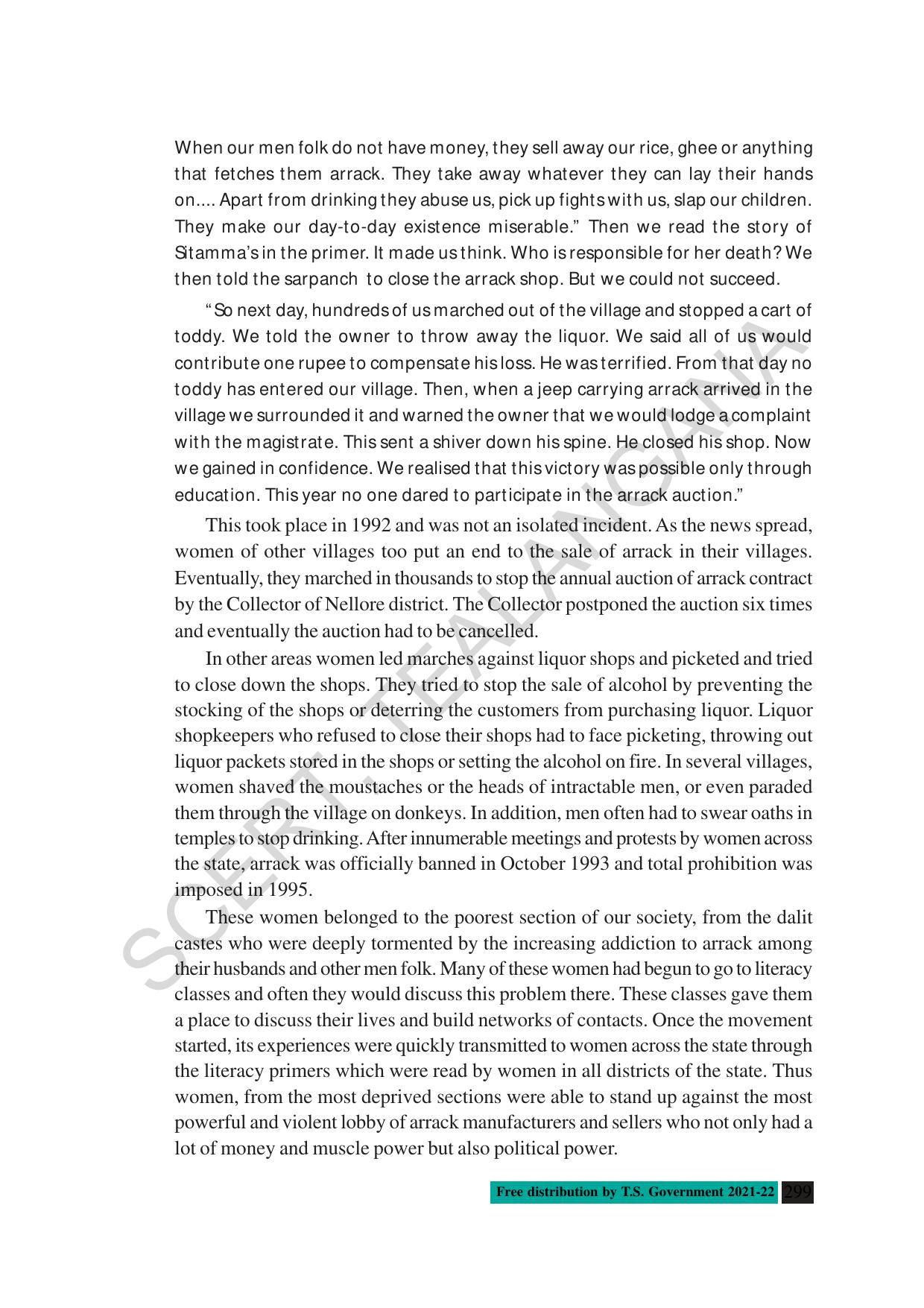 TS SCERT Class 10 Social Science (English Medium) Text Book - Page 311