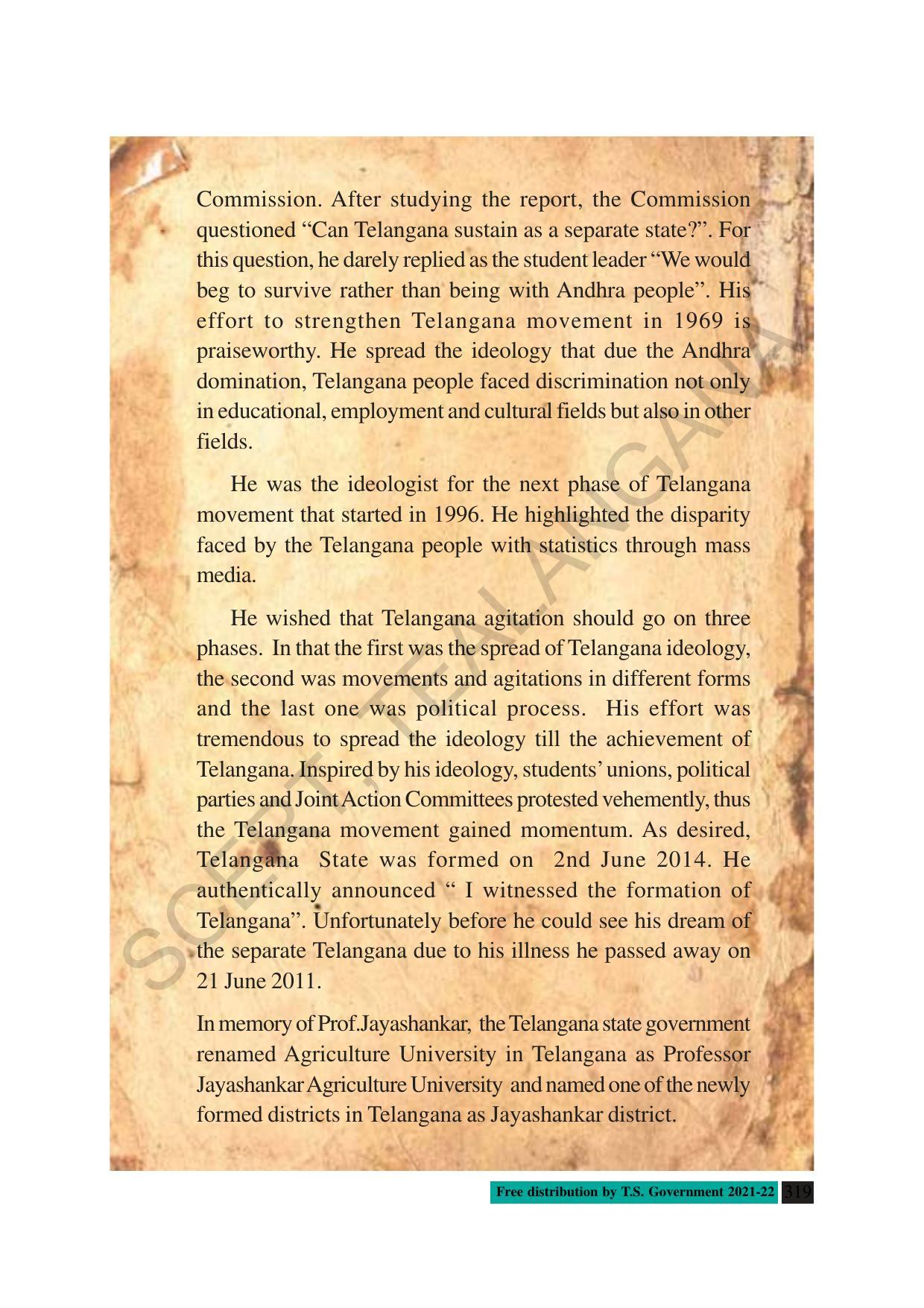 TS SCERT Class 10 Social Science (English Medium) Text Book - Page 331