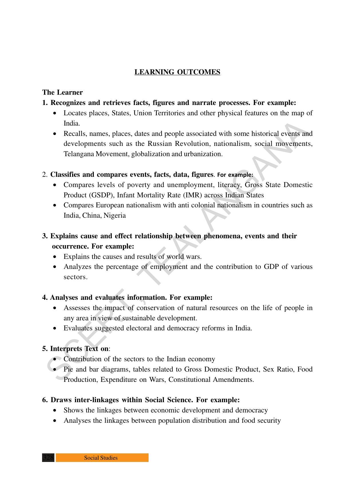 TS SCERT Class 10 Social Science (English Medium) Text Book - Page 340
