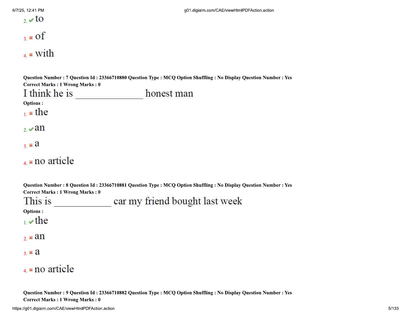 AP EDCET 2025 Biological Science Question Paper with Answer Key (URDU) - Page 5