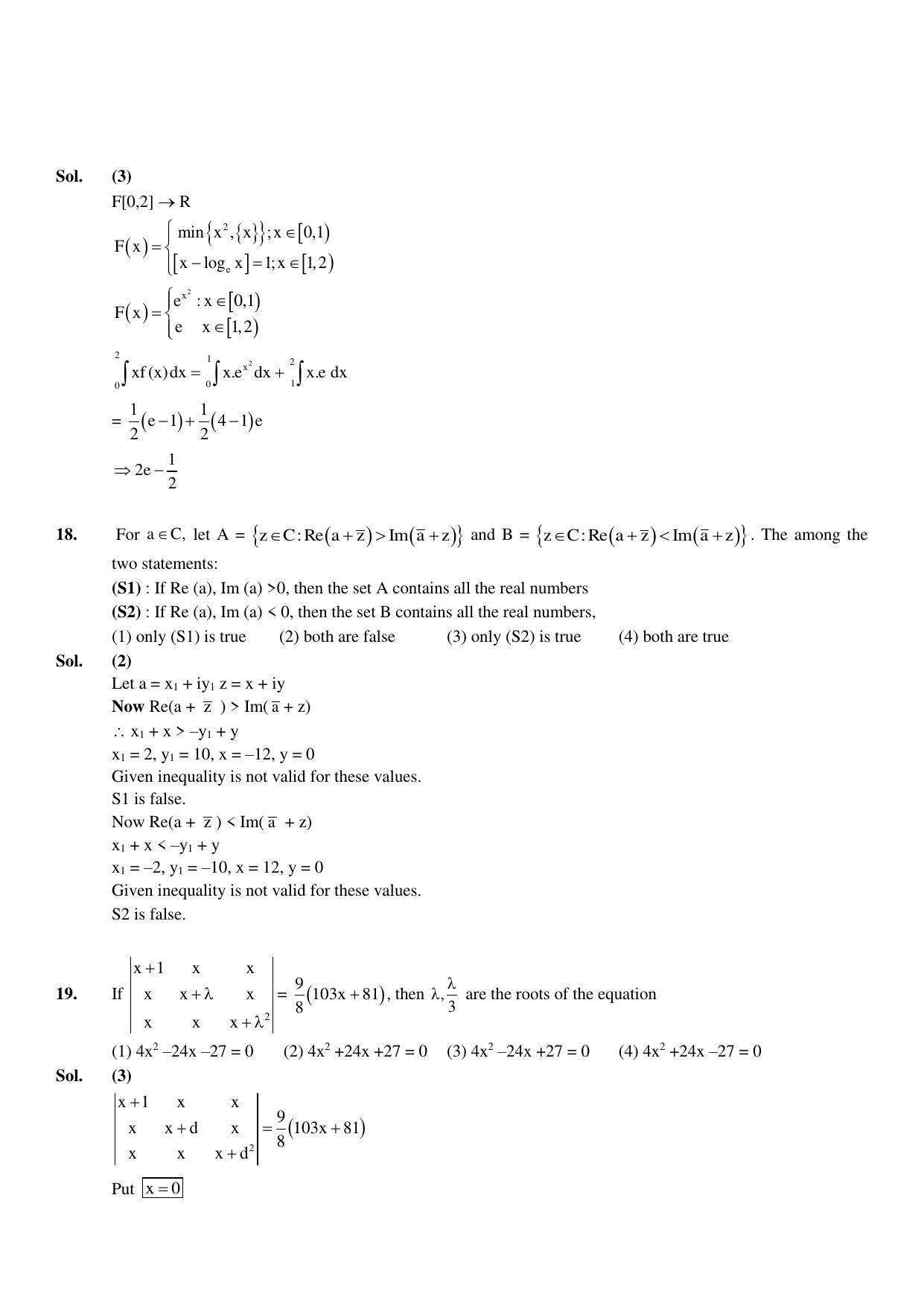 JEE Mains 2023: 11th April 2023 Shift-2 (Evening) Question Paper With Solution (April, Session-2)) - Page 10