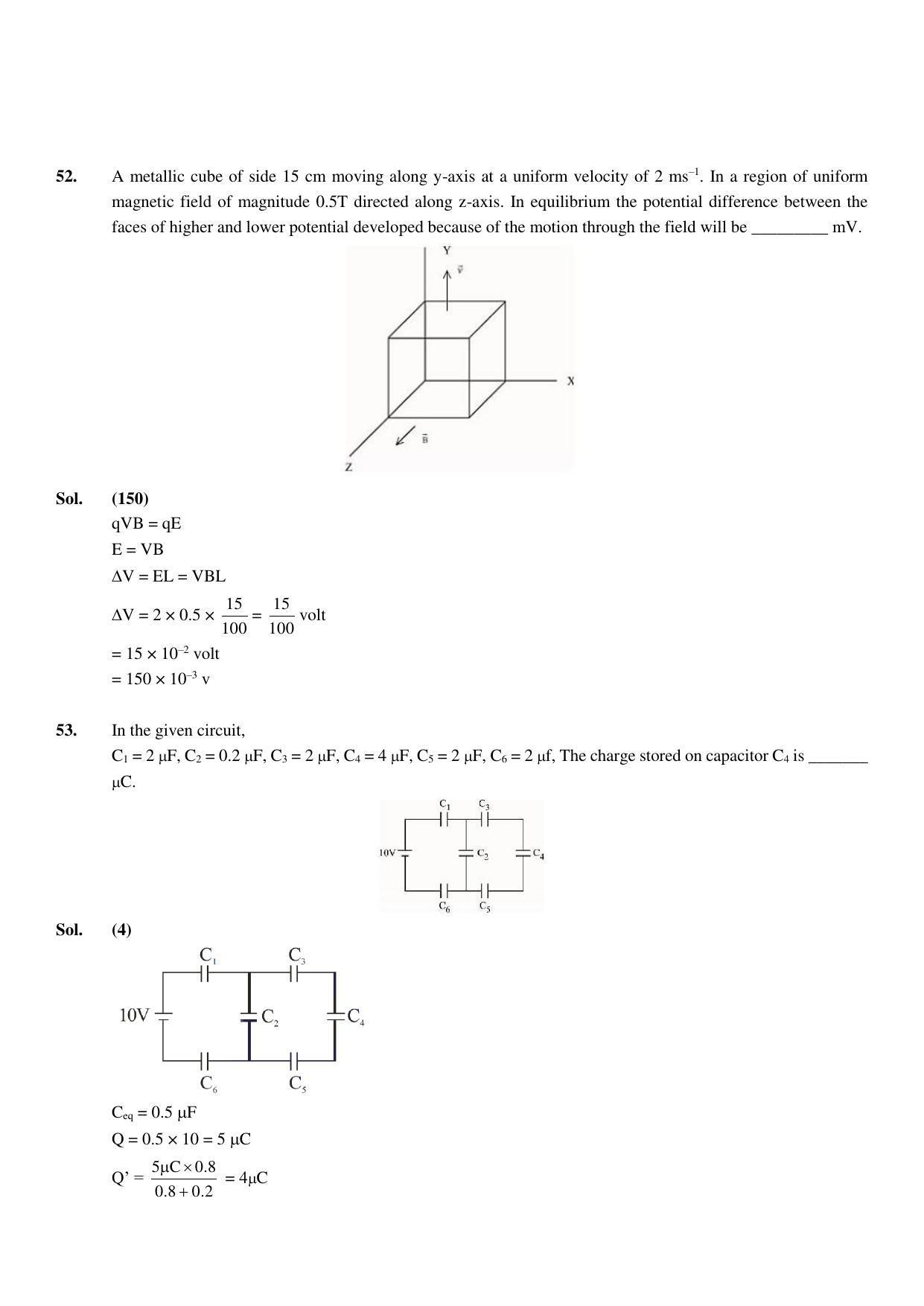 JEE Mains 2023: 11th April 2023 Shift-2 (Evening) Question Paper With Solution (April, Session-2)) - Page 24