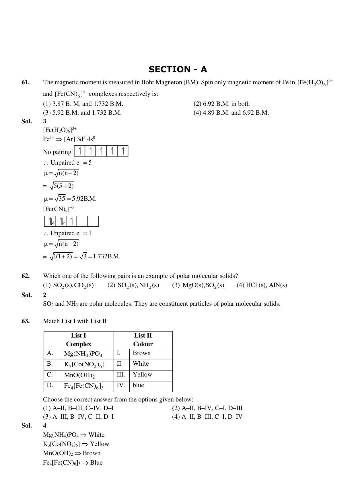 JEE Mains 2023: 11th April 2023 Shift-2 (Evening) Question Paper With Solution (April, Session-2)) - Page 28