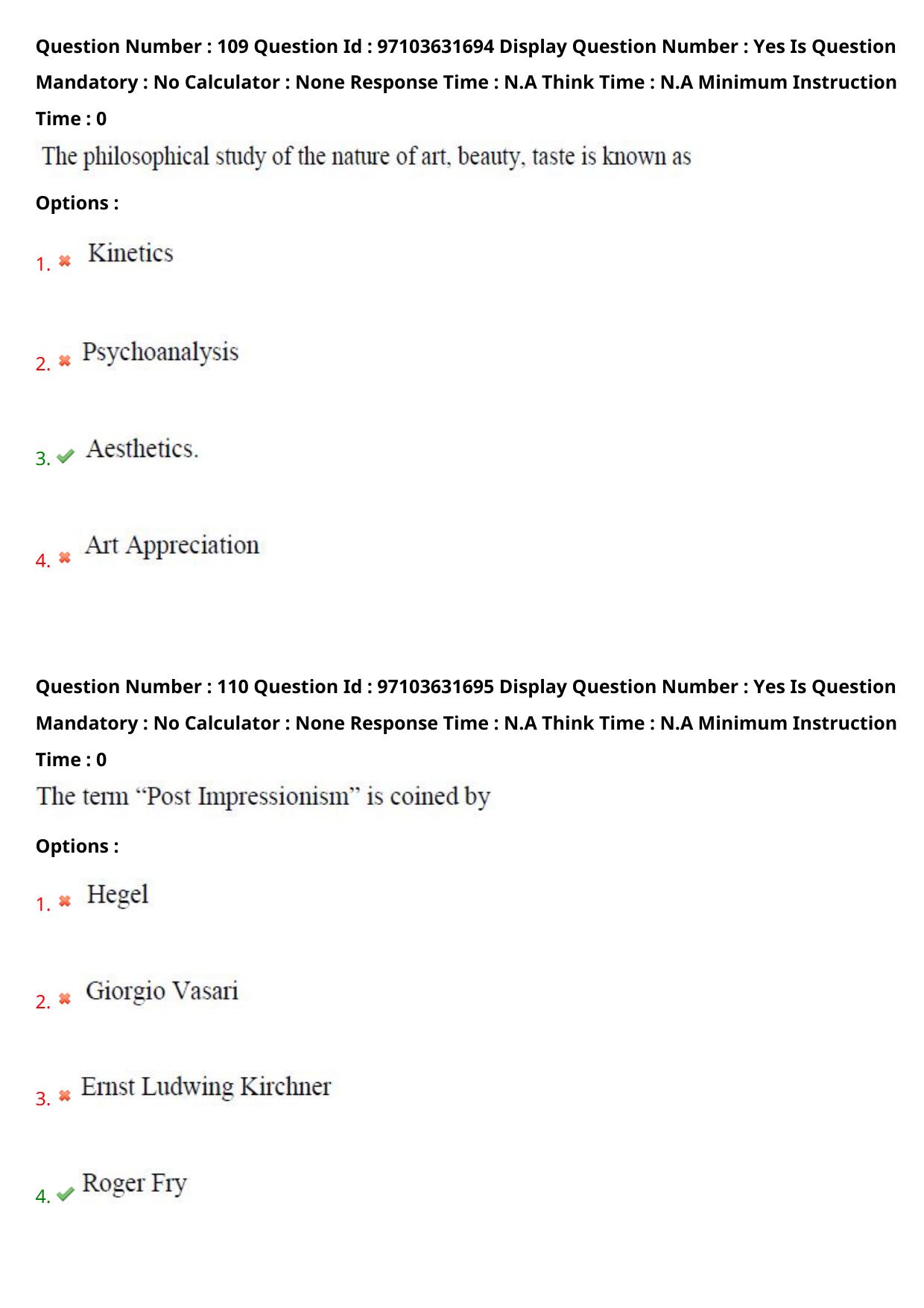 AP RCET 2024 Fine Arts Question Paper (03-05-2024 (Friday) Session-II) - Page 63