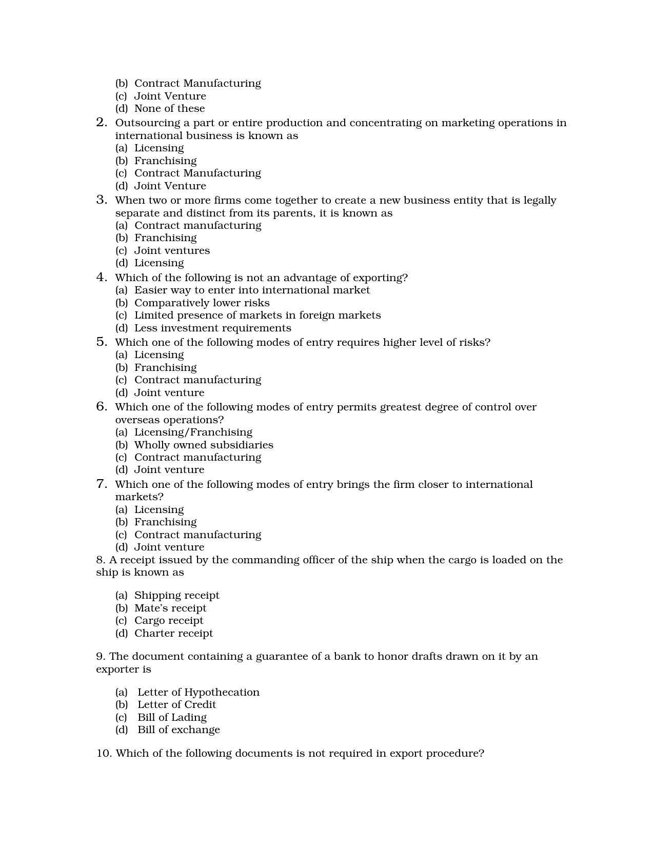 Karnataka 1st PUC Question Bank for Business Studies QB - Page 27