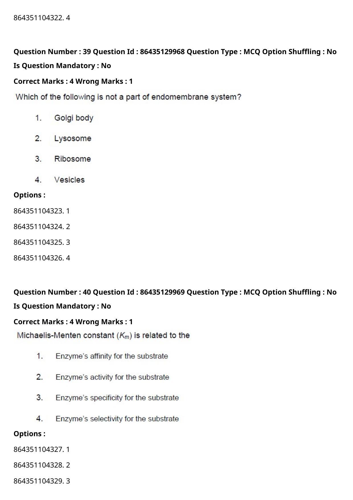 CUET PG 2021 PGQP22 Question Paper - Page 22