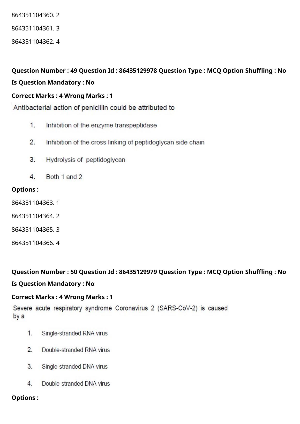 CUET PG 2021 PGQP22 Question Paper - Page 27