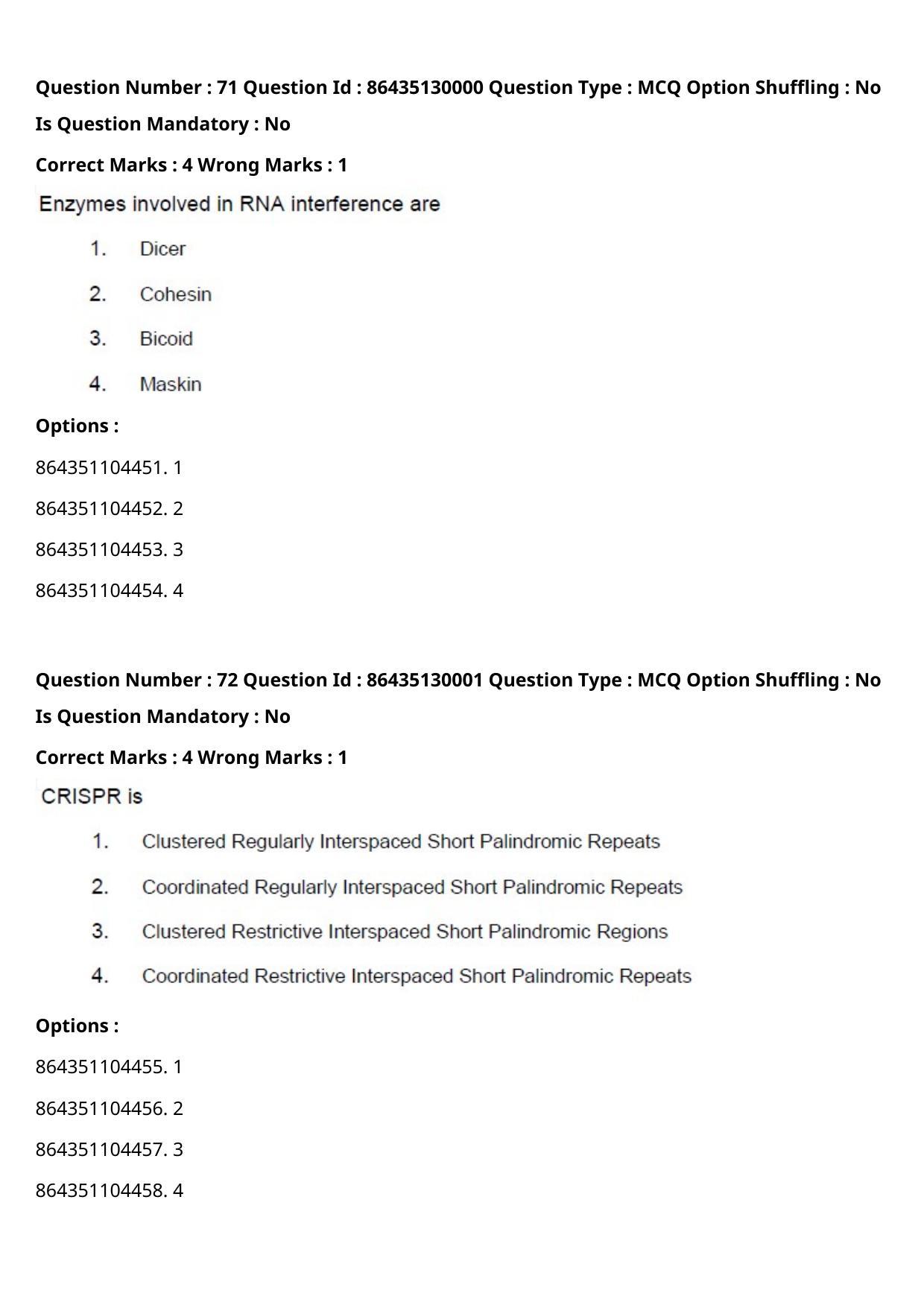 CUET PG 2021 PGQP22 Question Paper - Page 38