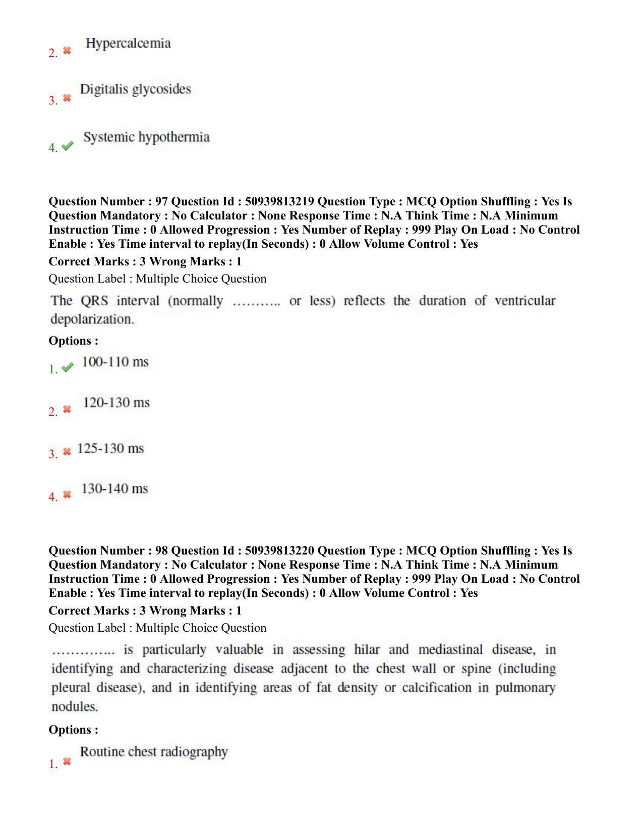 BHU RET Vikrit Vigyan 2020 Question Paper - Page 54