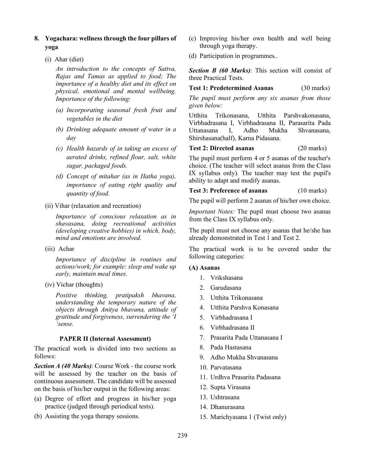 ICSE Yoga Syllabus 2026 - Page 4