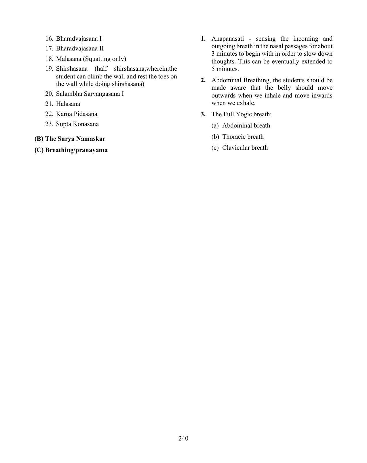 ICSE Yoga Syllabus 2026 - Page 5