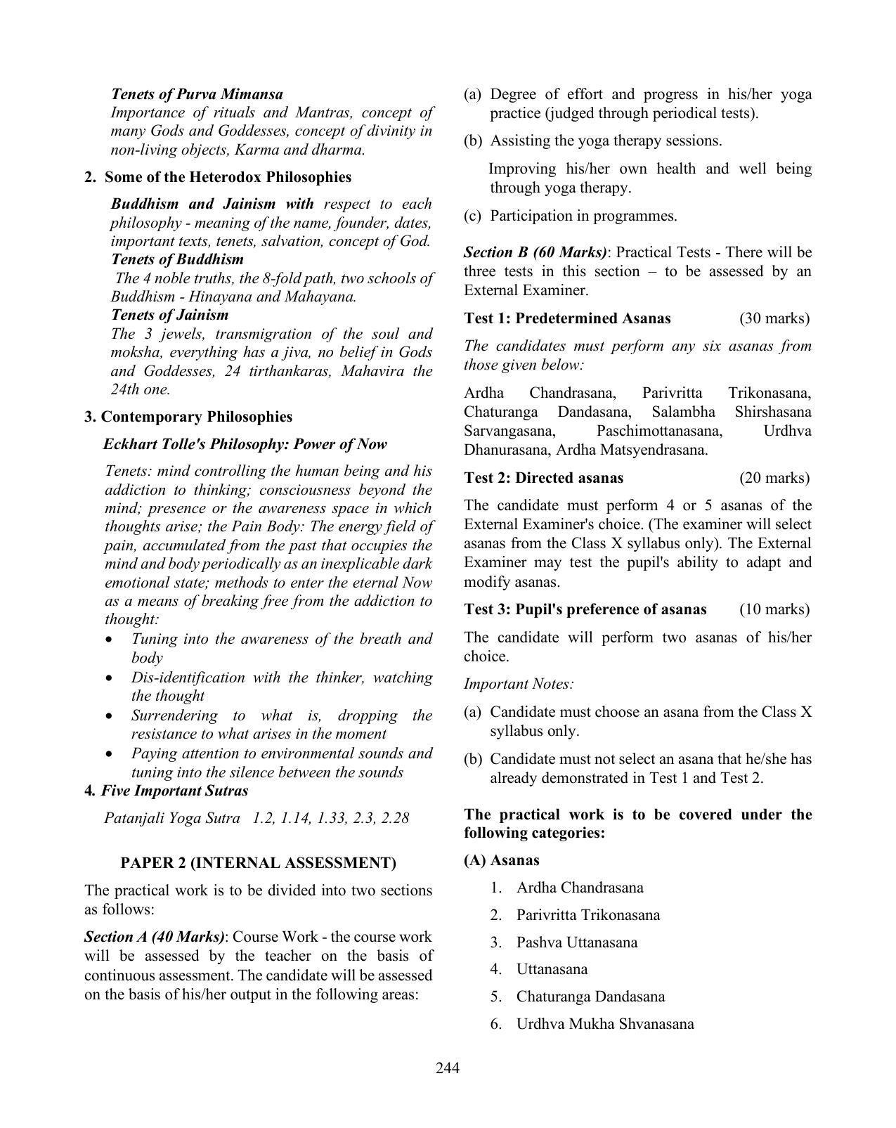 ICSE Yoga Syllabus 2026 - Page 9