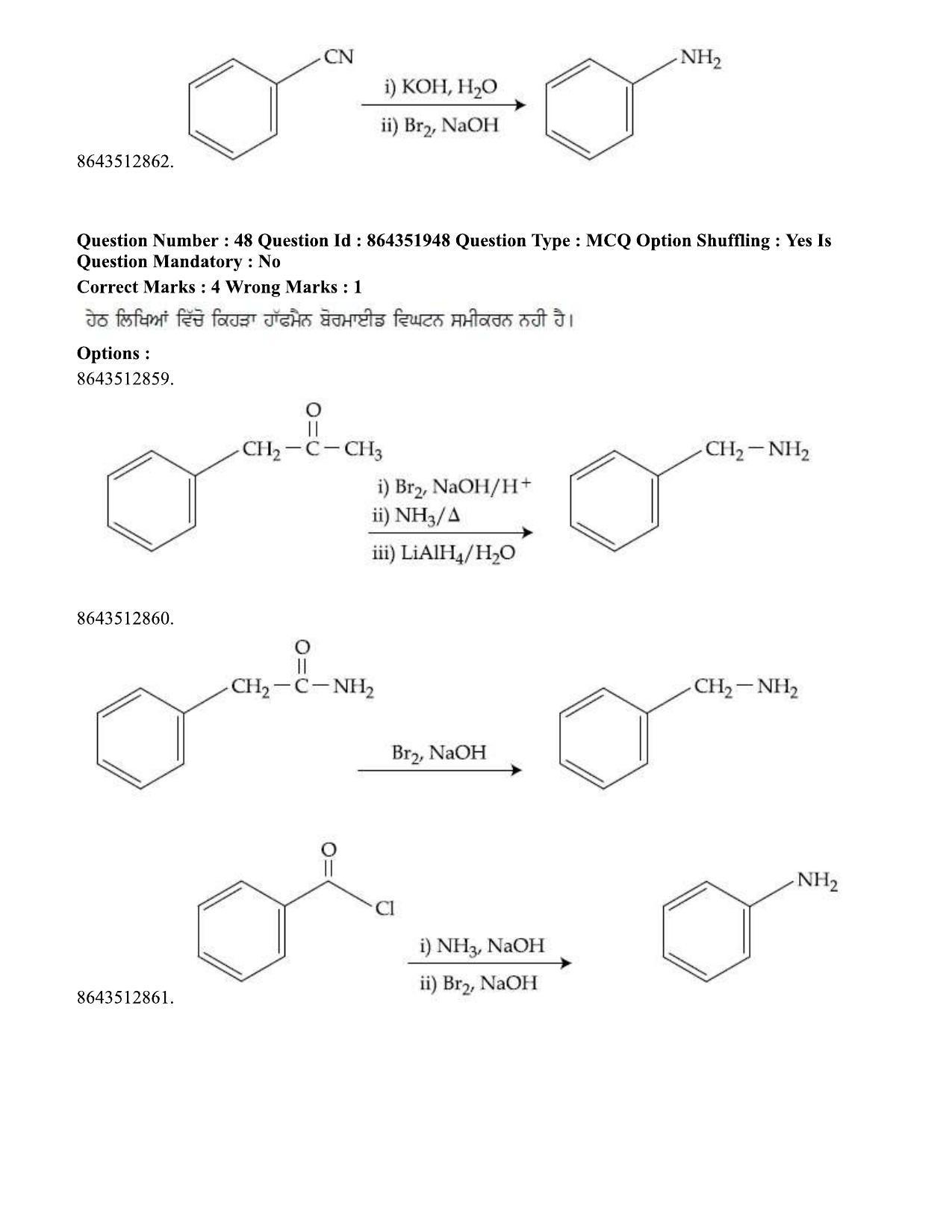 JEE Mains 2021: BTech EP (Shift 1) 16-03-2021 Question Paper - Page 59