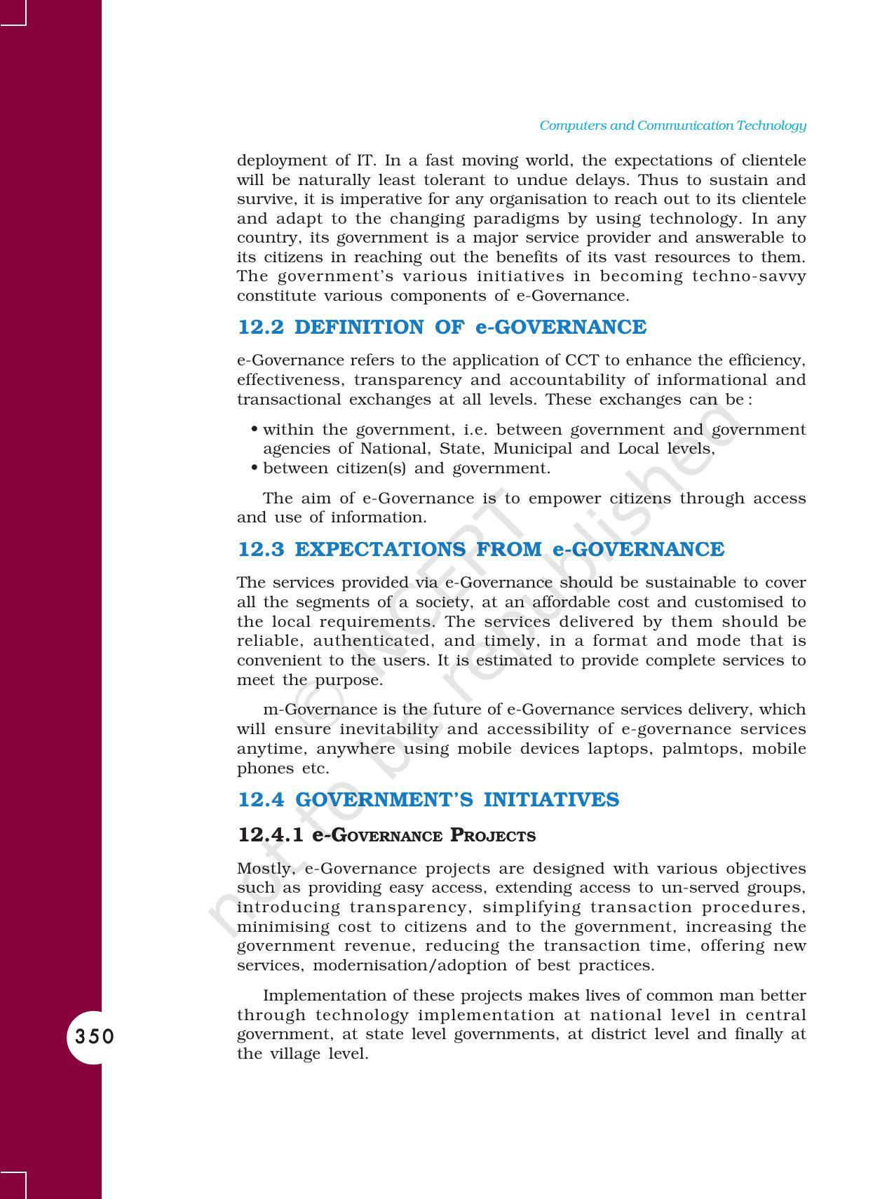 NCERT Book for Class 11 Computers Chapter 12 CCT Projects in Local Context - Page 2