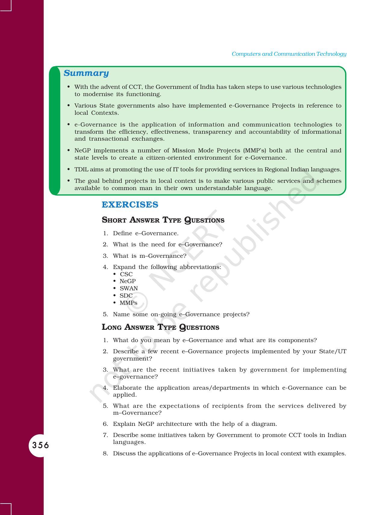 NCERT Book for Class 11 Computers Chapter 12 CCT Projects in Local Context - Page 8